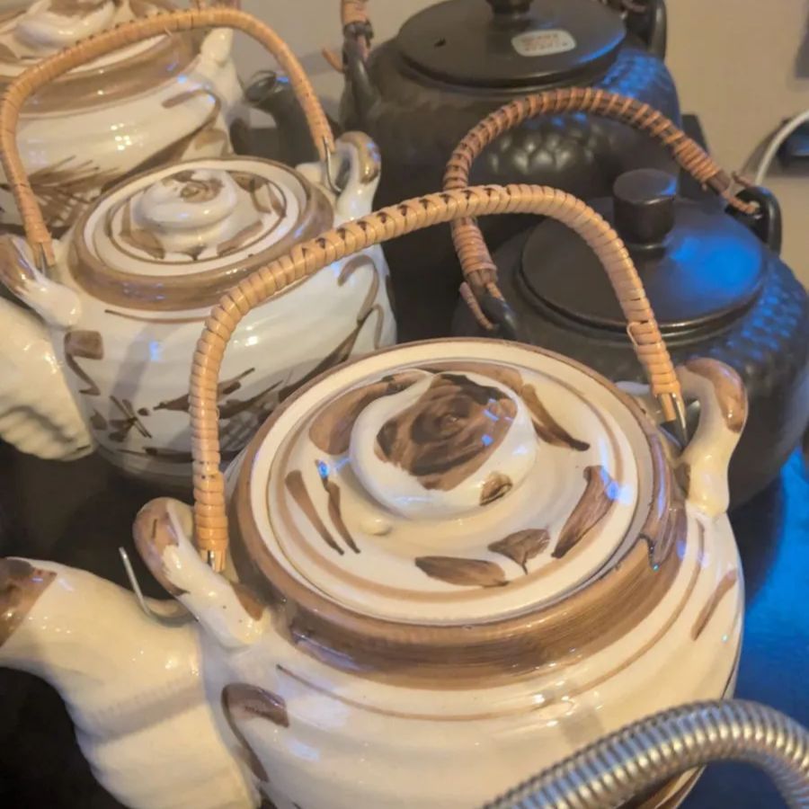  土瓶 急須 茶器 茶道具 陶器 昭和レトロ 急須 日本茶用品 茶器