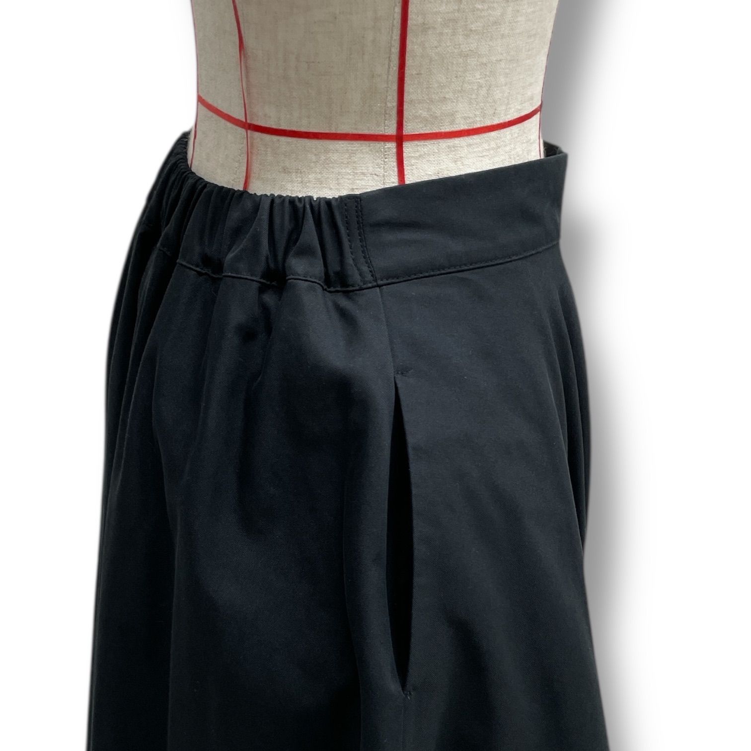 アシメレイヤードパンツ