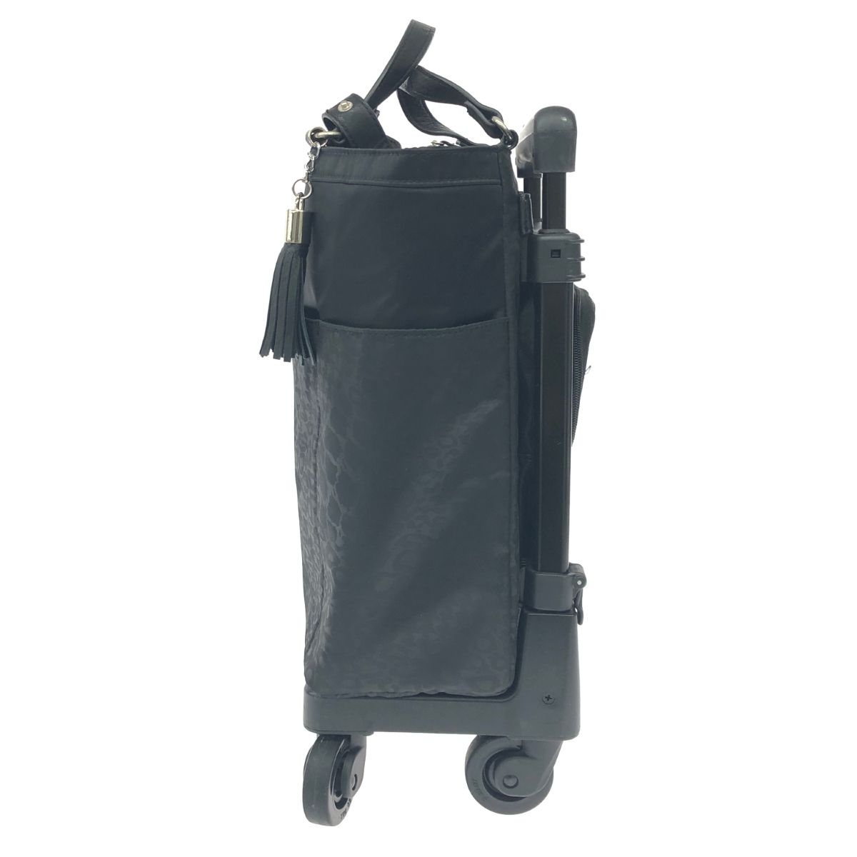 Swany スワニー ショップ キャリーバッグ フリンジ/レオパード柄