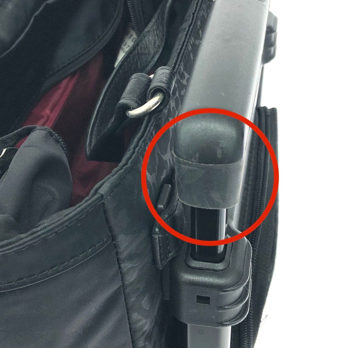 Swany スワニー ショップ キャリーバッグ フリンジ/レオパード柄