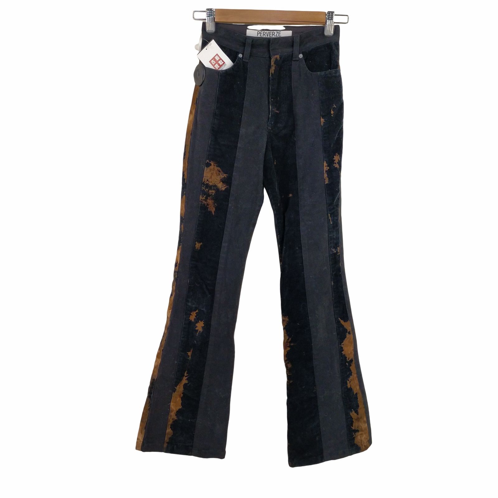 パーバーズ PERVERZE Stripe Tie Dye Trousers レディース JPN S