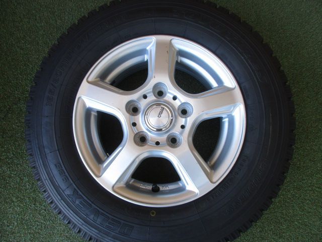  み シビラ 165 80 R 13 スタッドレスタイヤ４本SET タウンエース ライトエース 13インチ装着車 13インチ タイヤ ホイールセット