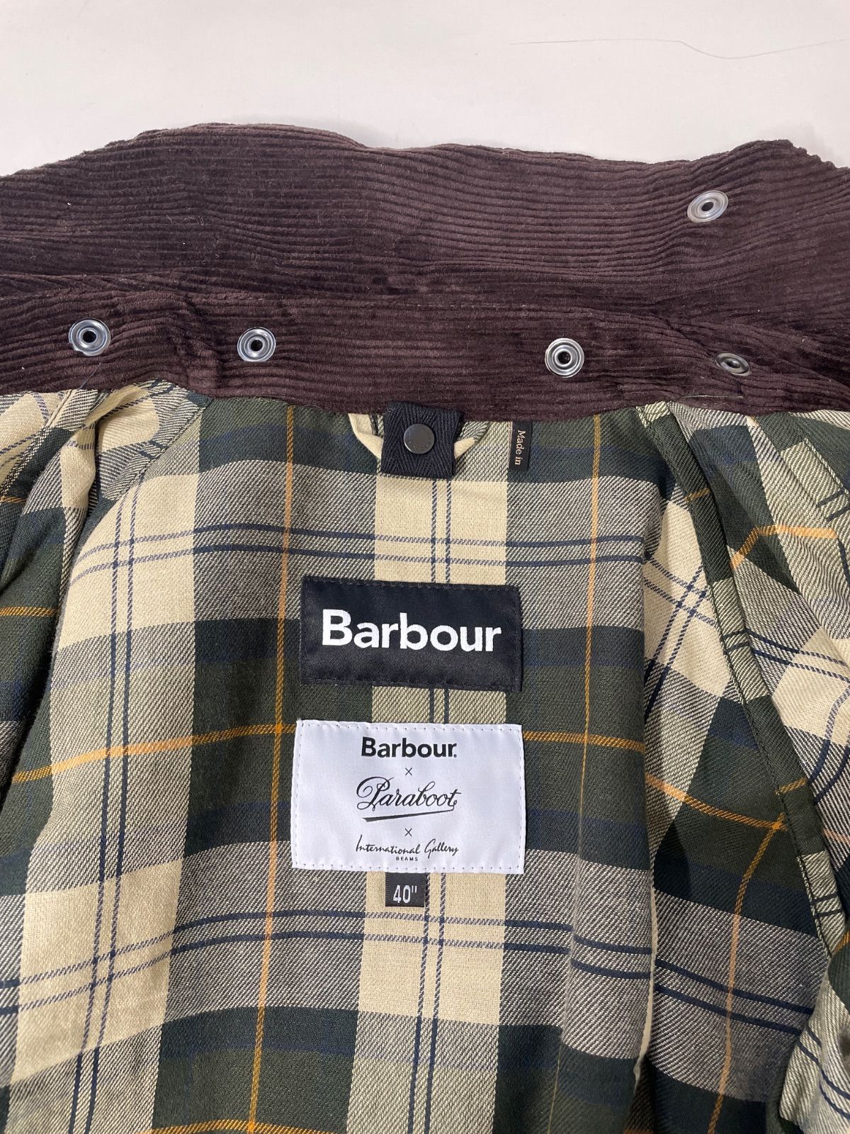Barbour para boot beams バブアーパラブーツビデイルSL Barbour x