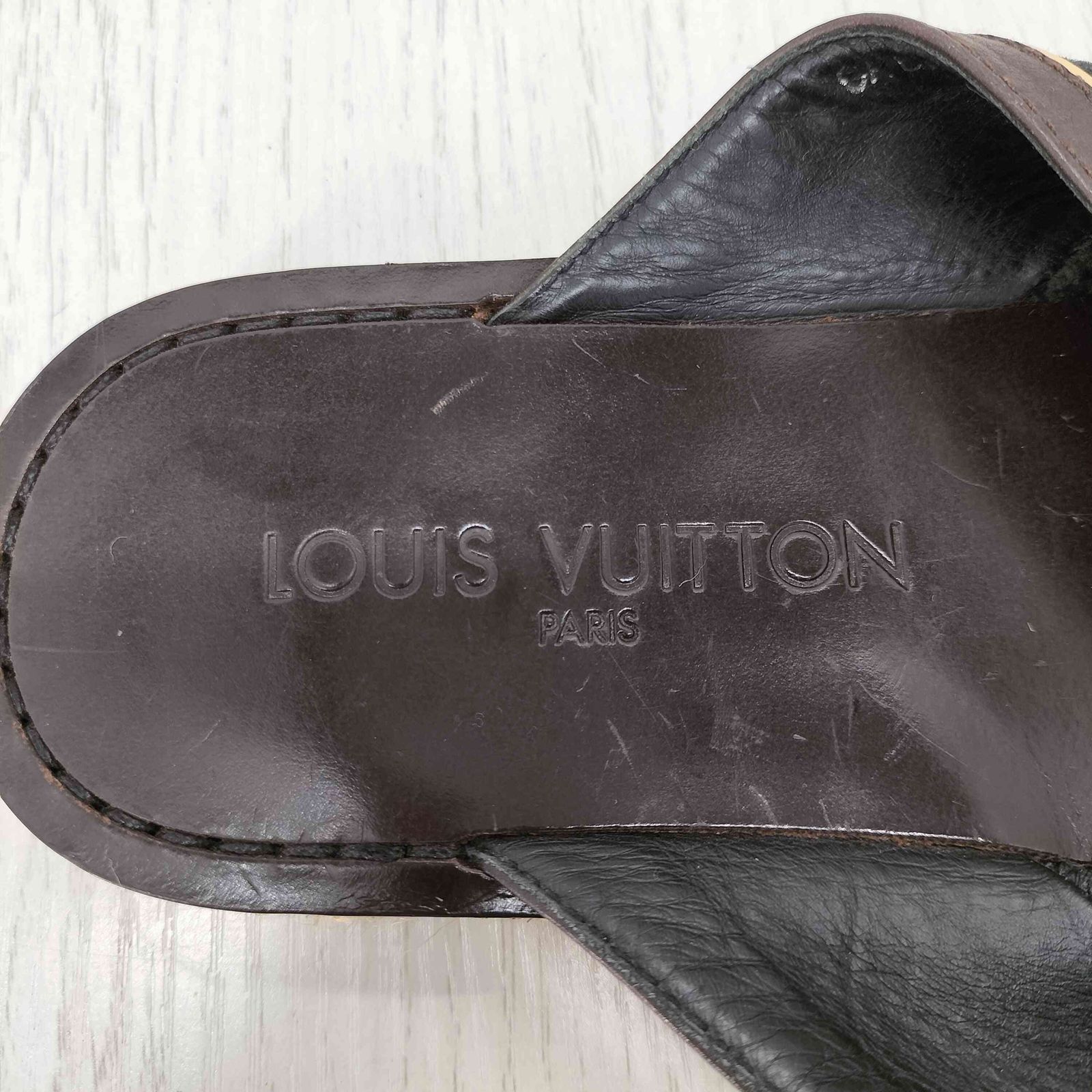 ルイヴィトン LOUIS VUITTON エスパドリーユ キャンバス レザー ルイヴィトン LOUIS VUITTON エスパドリーユ キャンバス レザー