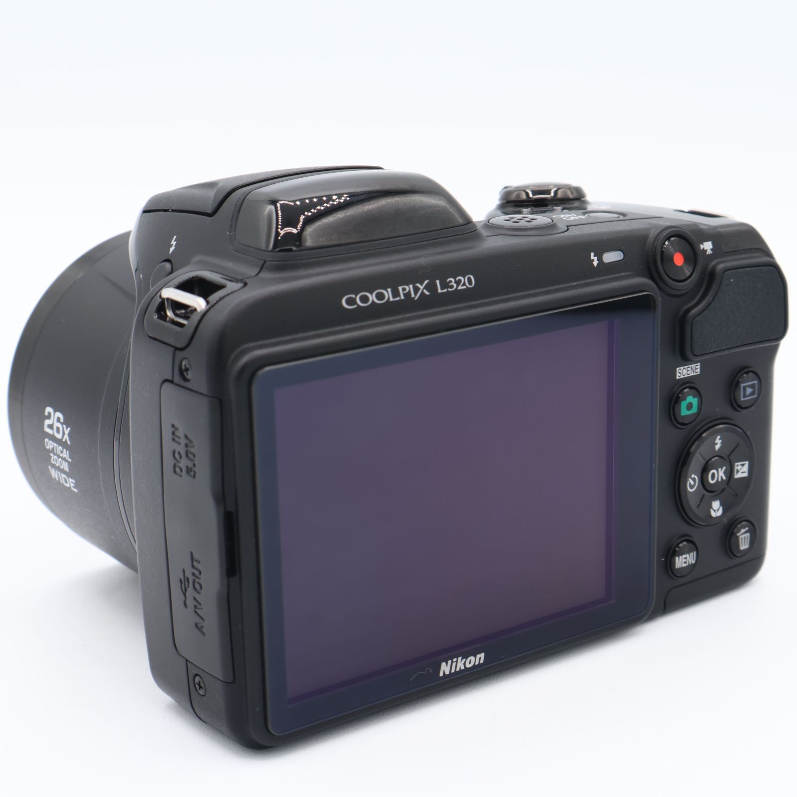 Nikon ニコン Coolpix L320 16.1MP デジタルカメラ 26倍光学ズーム