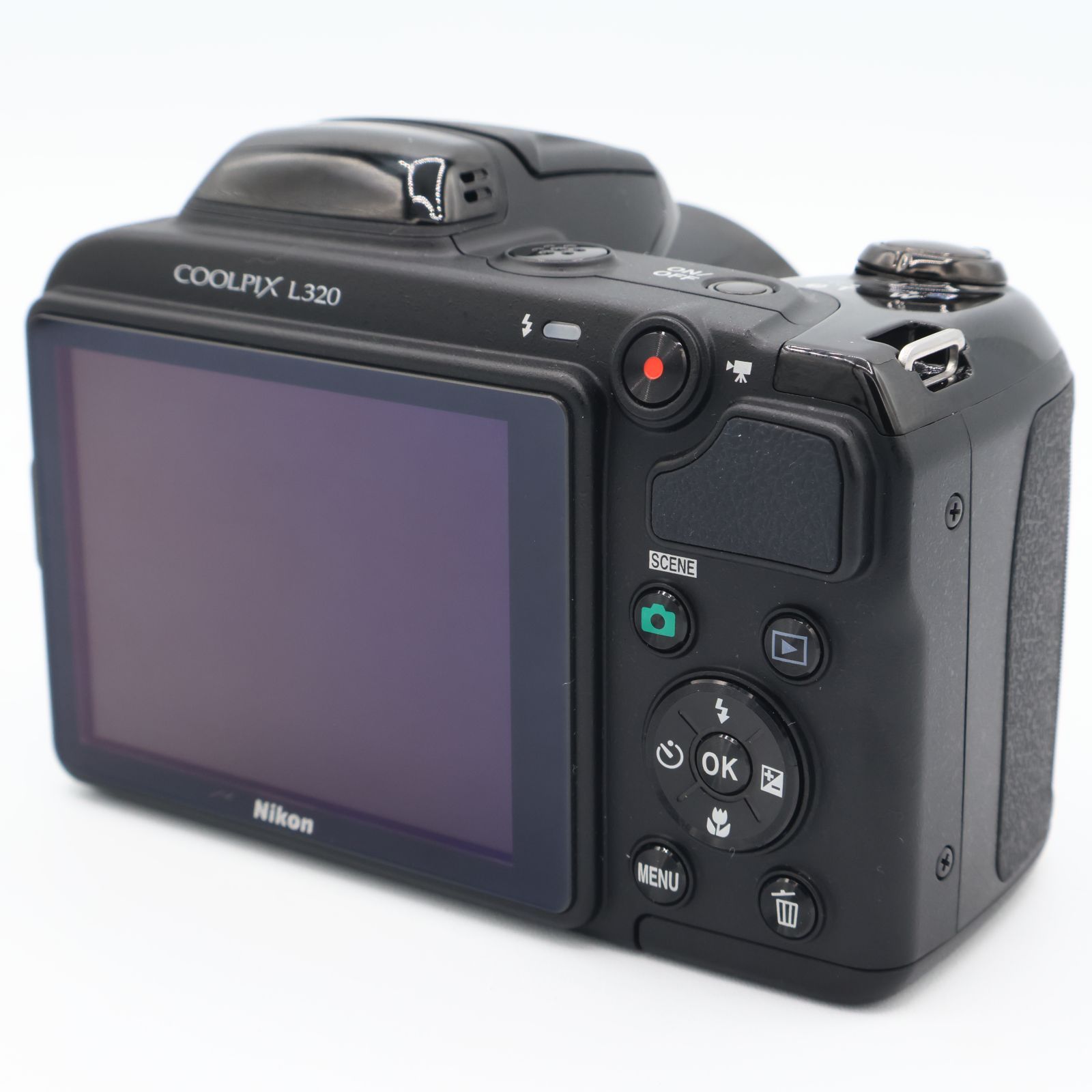 Nikon ニコン Coolpix L320 16.1MP デジタルカメラ 26倍光学ズーム