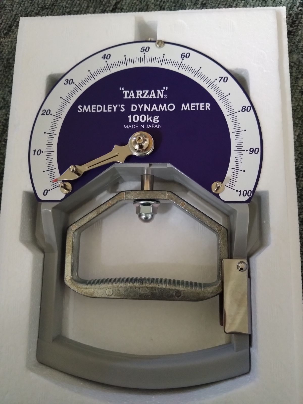 ハタ HATAS スメドレー型握力計100 KG ほぼ