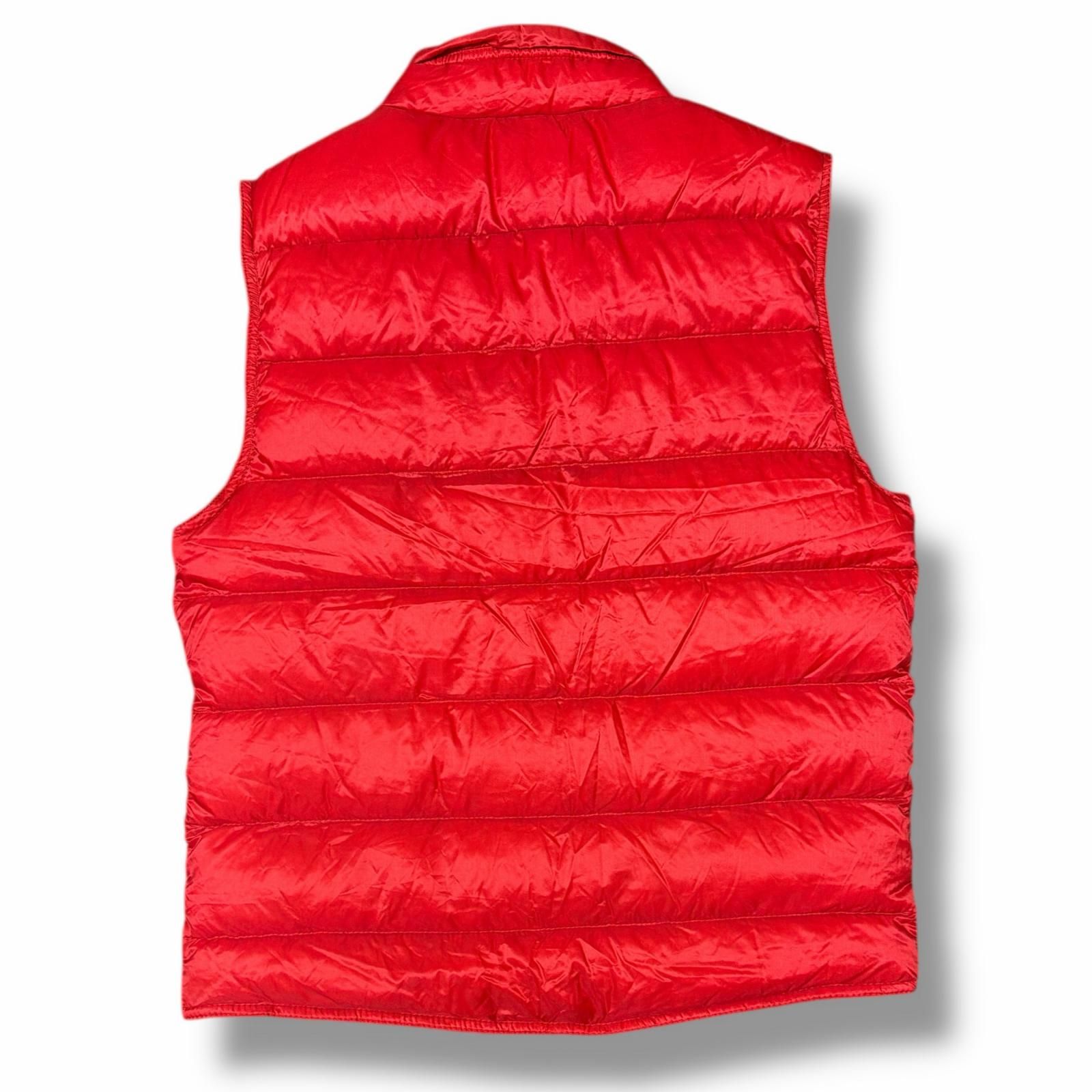 正規 MONCLER 08 AW ダウンベスト モンクレール 910-092-43319-50 レッド 1 4281 M