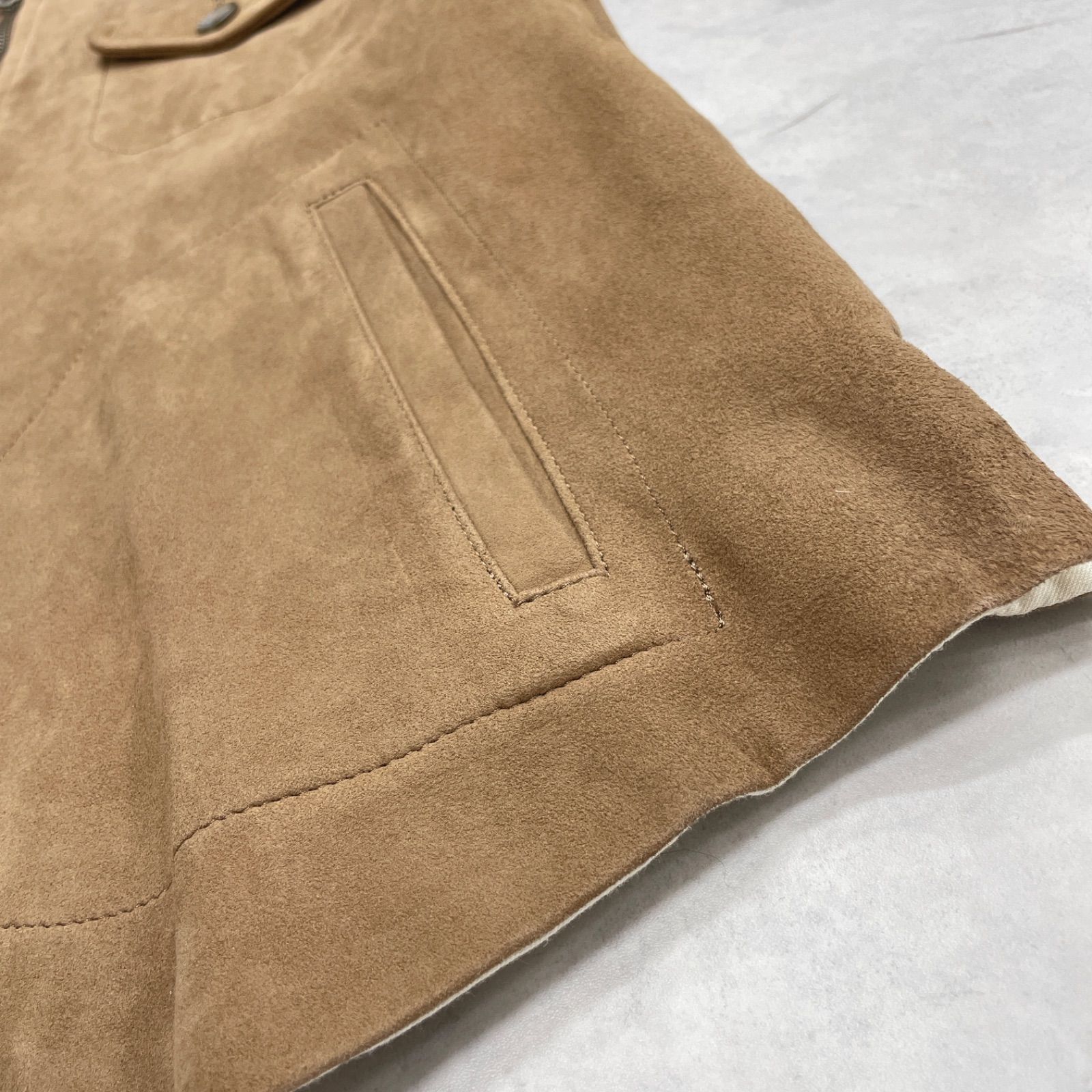 レザージャケット スウェード