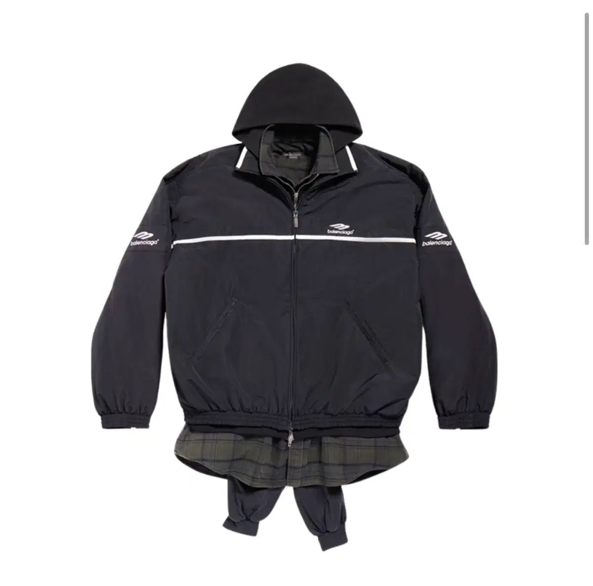 2 バレンシアガ 3B スポーツ アイコン レイヤード トラックスーツ