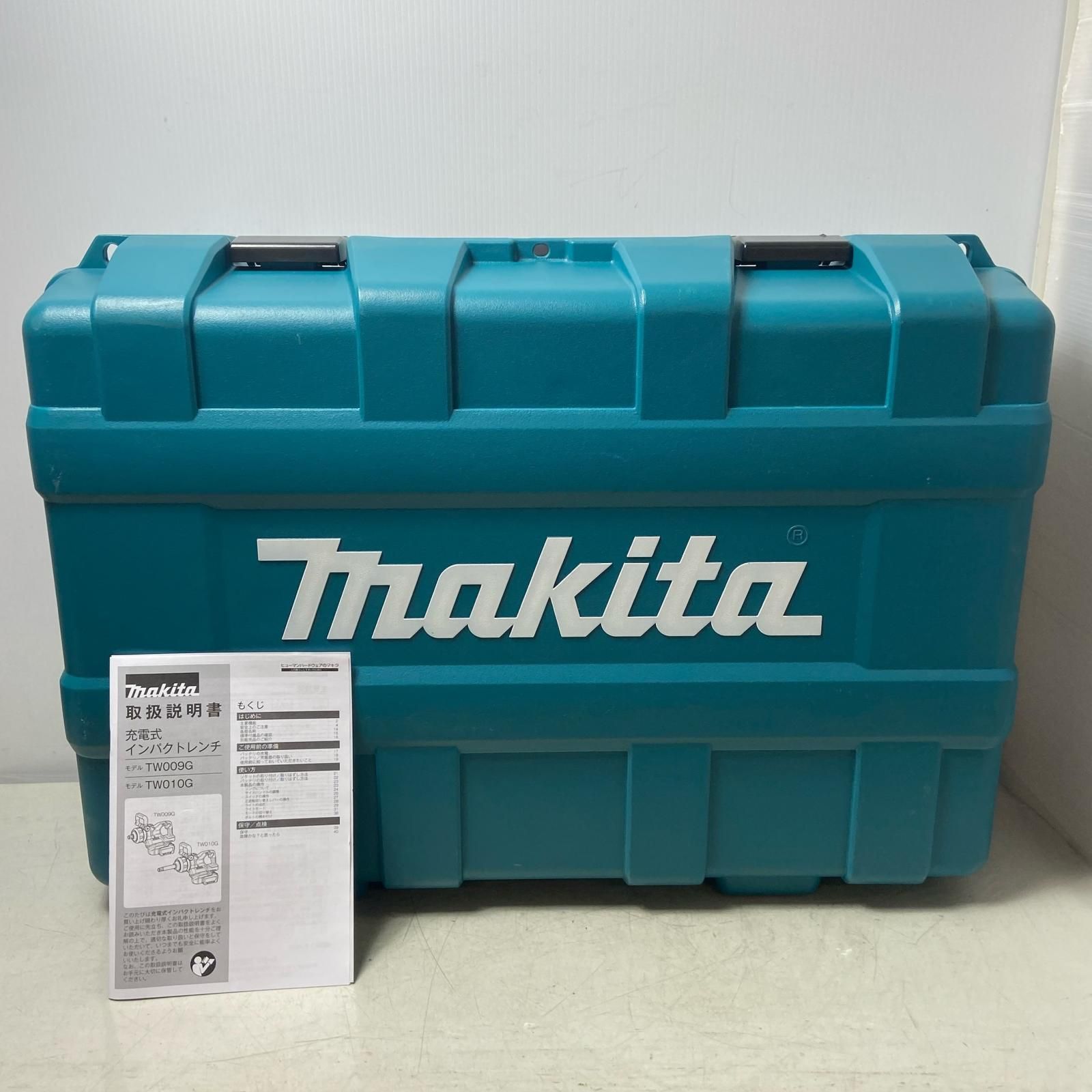 ΦΦMAKITA マキタ 充電式インパクトレンチ 本体 ケース付 40 Vmax対応 ブルー