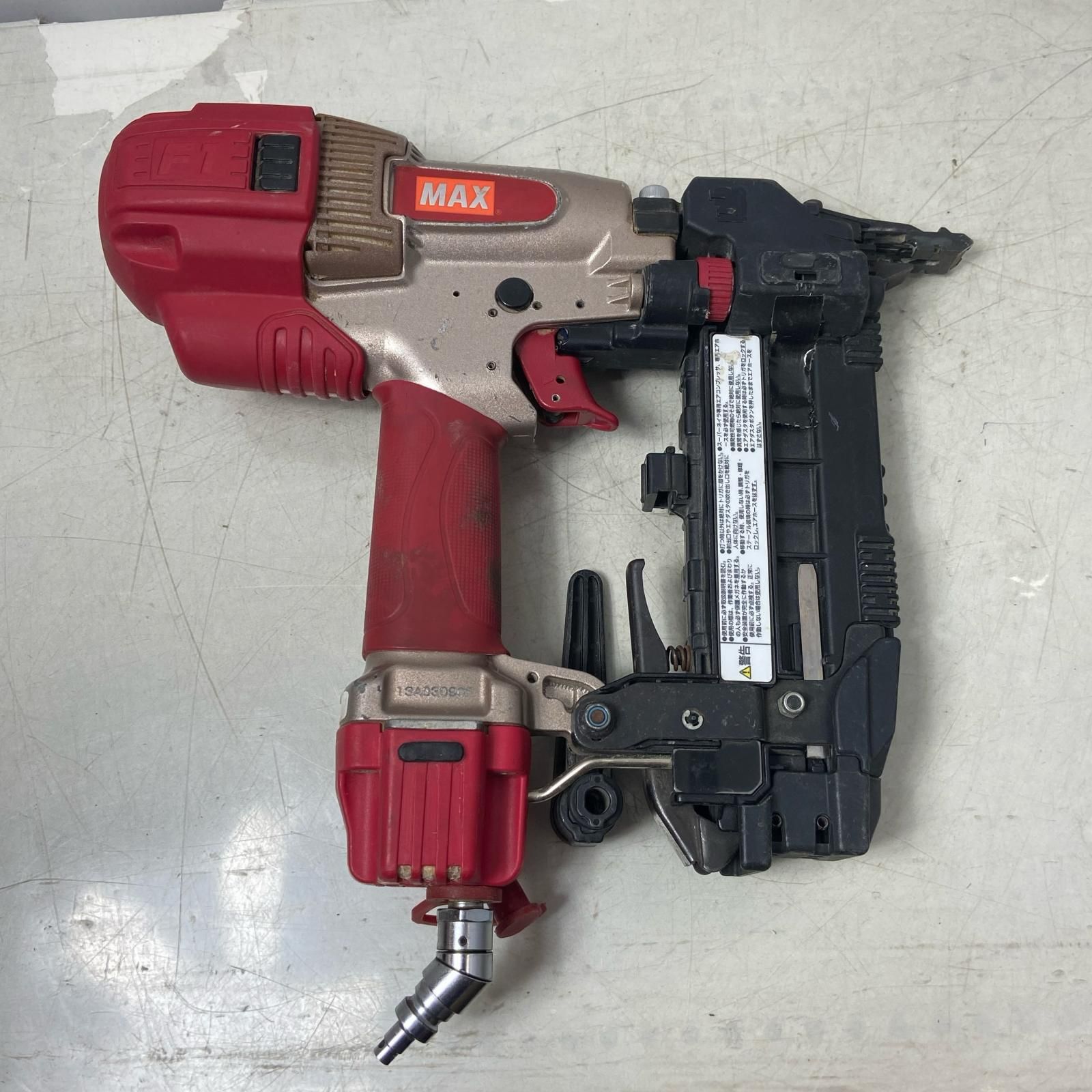 ΦΦMAX マックス ステープル用釘打機スーパーネイラ HA-50 F 1 レッド