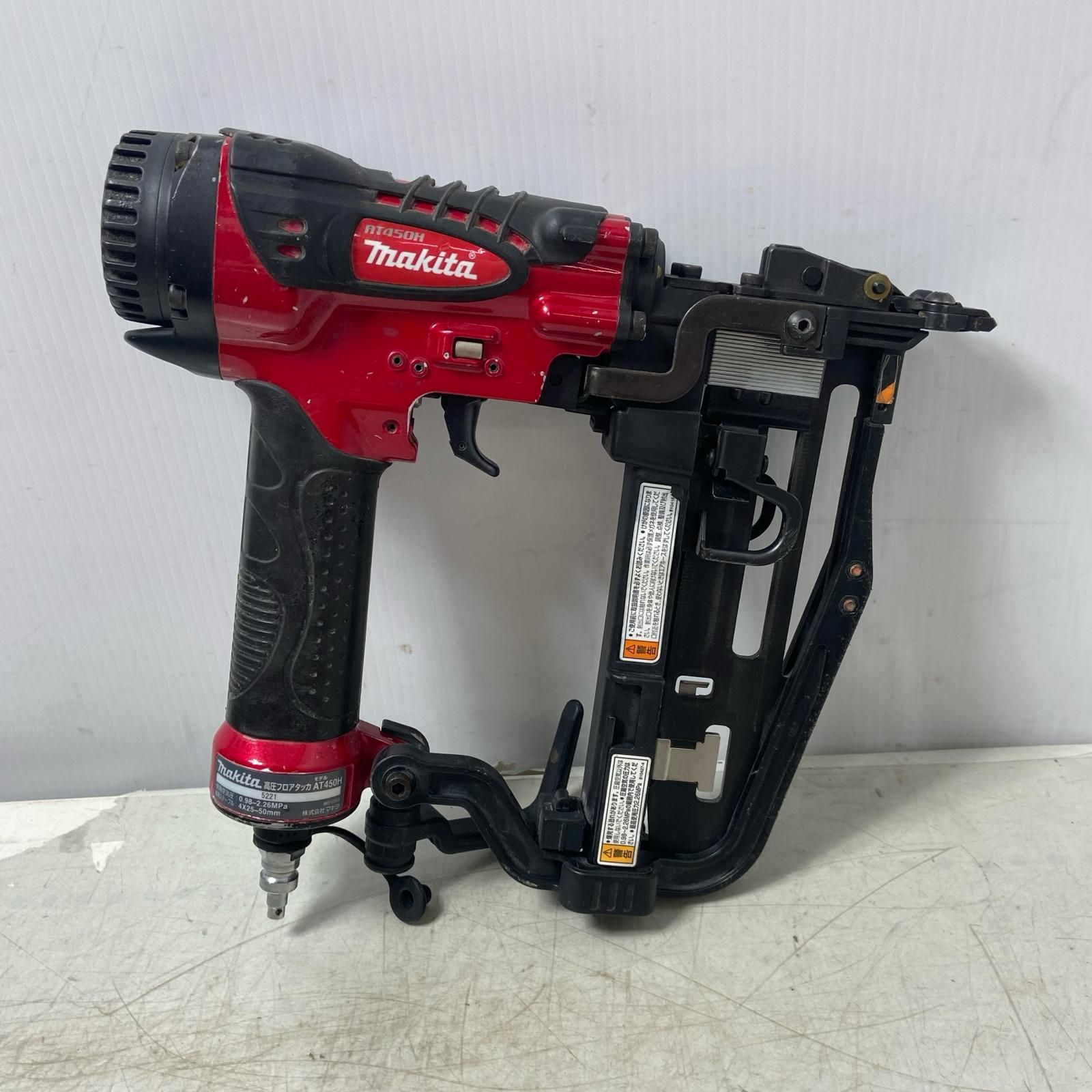  ΦΦMAKITA マキタ AT 450 H 高圧フロアタッカ レッド エアータッカー エアーツール