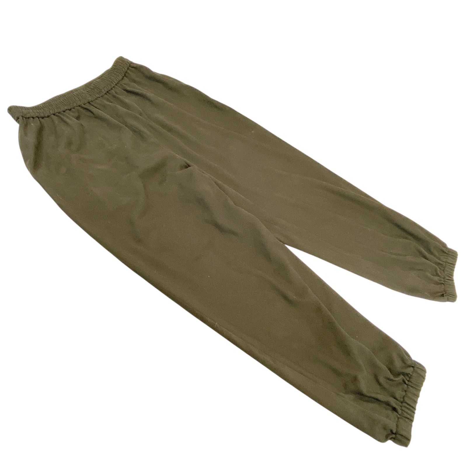 Curensology カレンソロジー フェイクスウェードバルーン パンツ ダークブラウン F 品