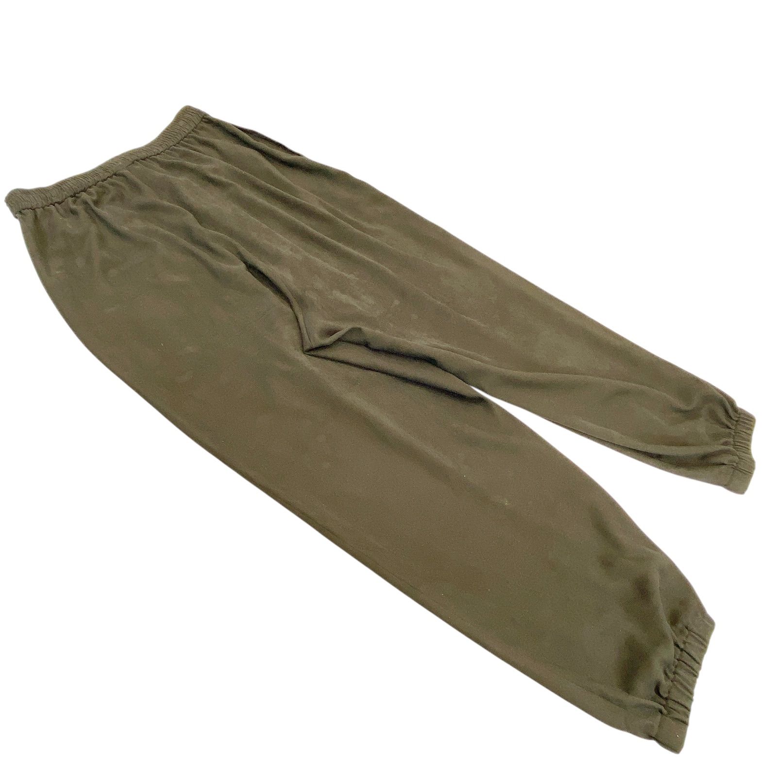 Curensology カレンソロジー フェイクスウェードバルーン パンツ ダークブラウン F 品