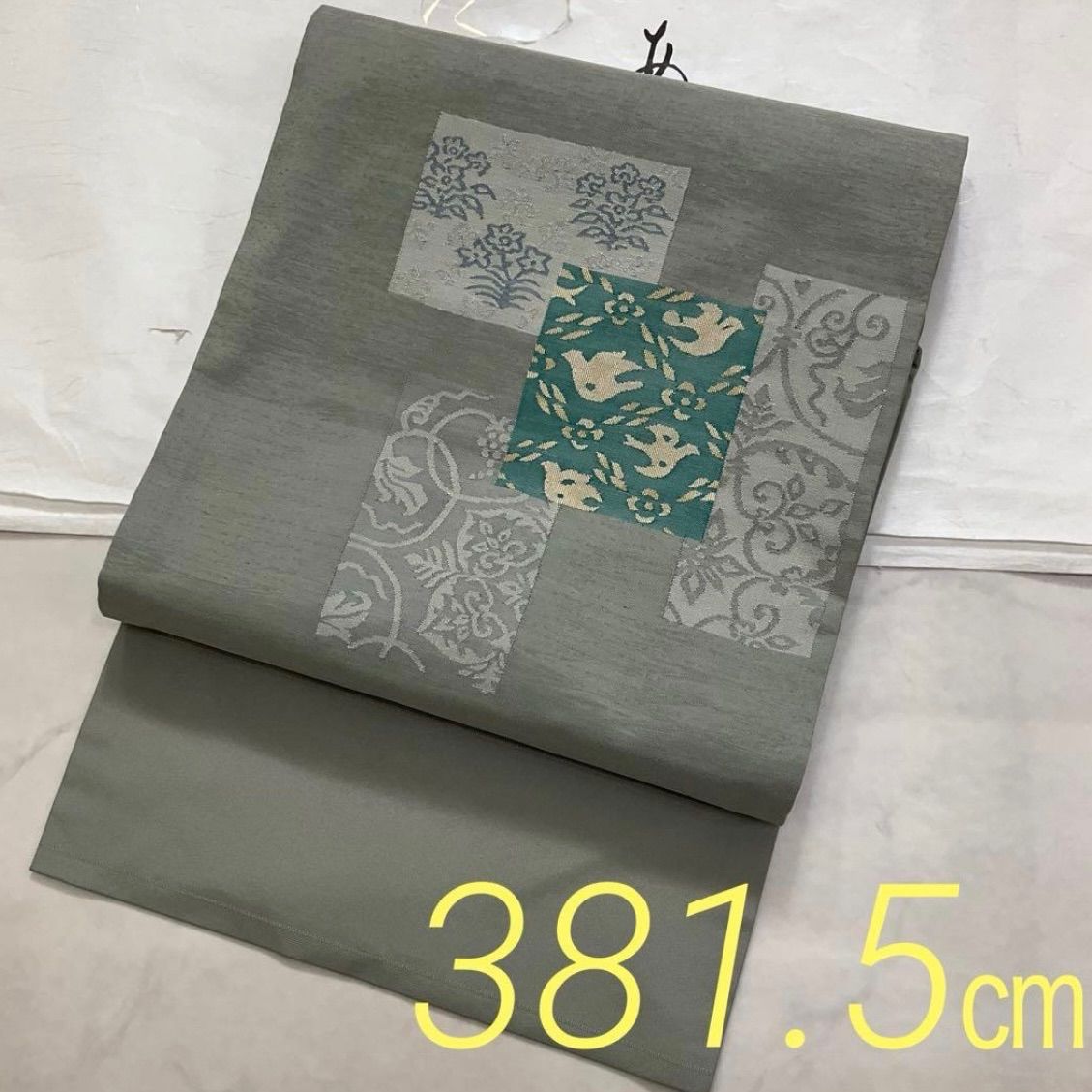 工場 kimono+one◇kimonoarisa◇最高級西陣織正絹◇素敵な九寸