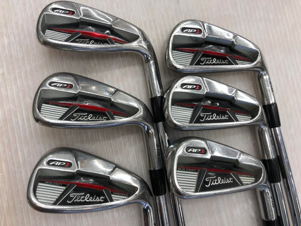 タイトリスト AP 1 710 NSプロ950GH Sフレックス アイアンセット 中古