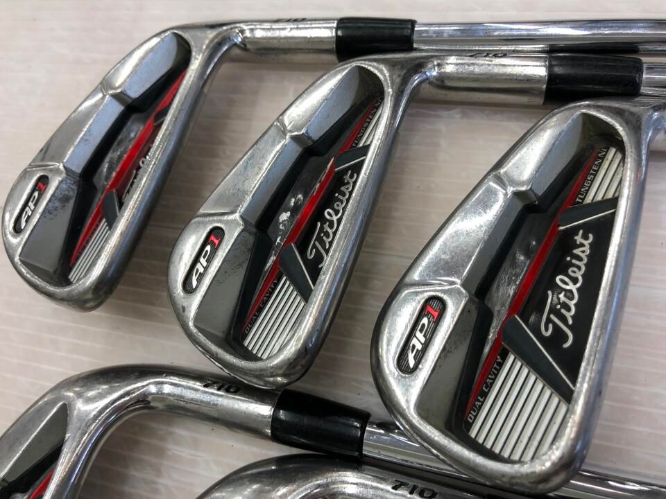 タイトリスト AP 1 710 NSプロ950GH Sフレックス アイアンセット 中古