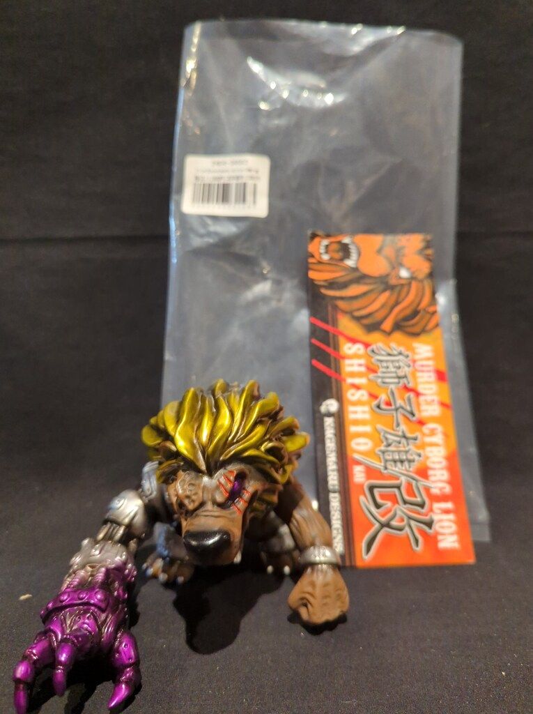 カゲマルデザイン マーダーシリーズ 獅子雄 改 茶成型/金/メタ紫/銀