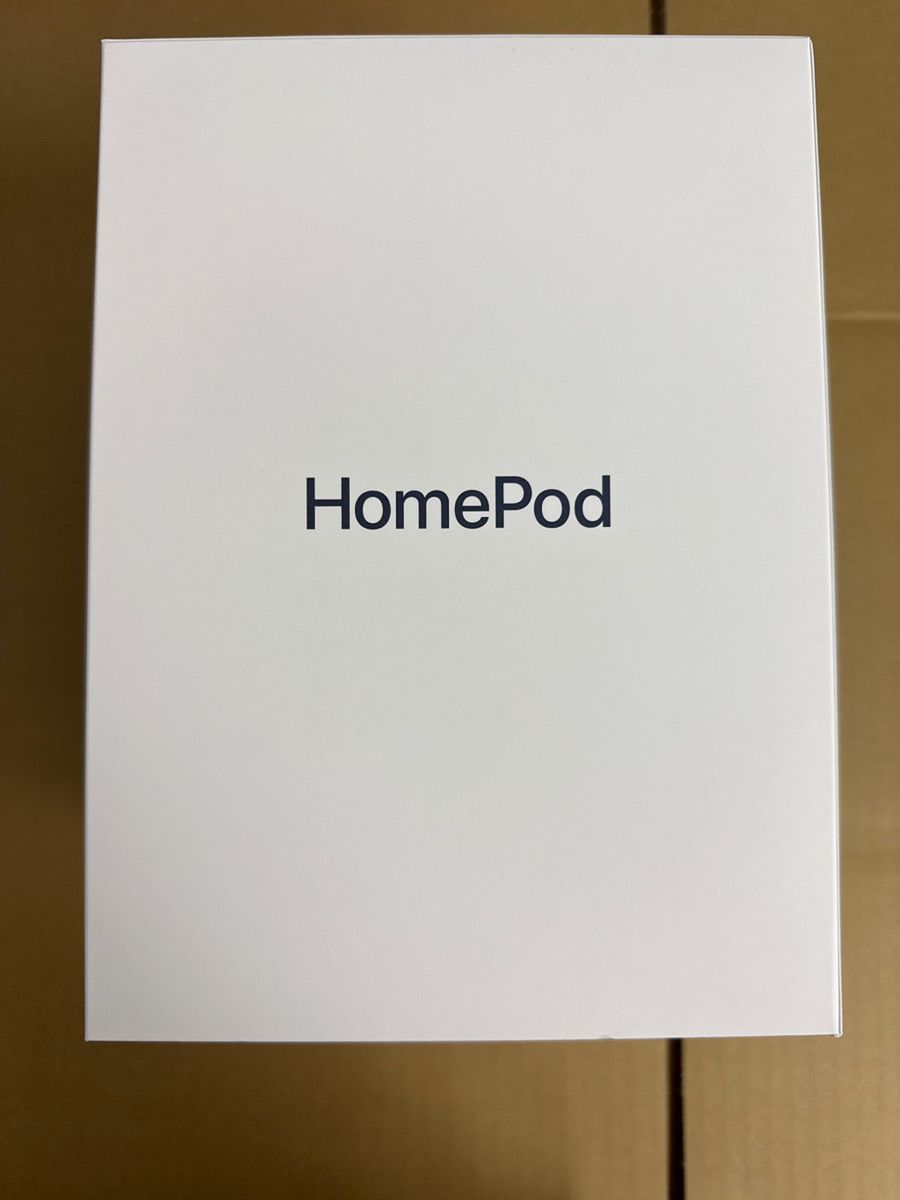B 0574 Apple HomePod ホームポッド MDEW 4 J A 第2世代 ミッドナイト スピーカー