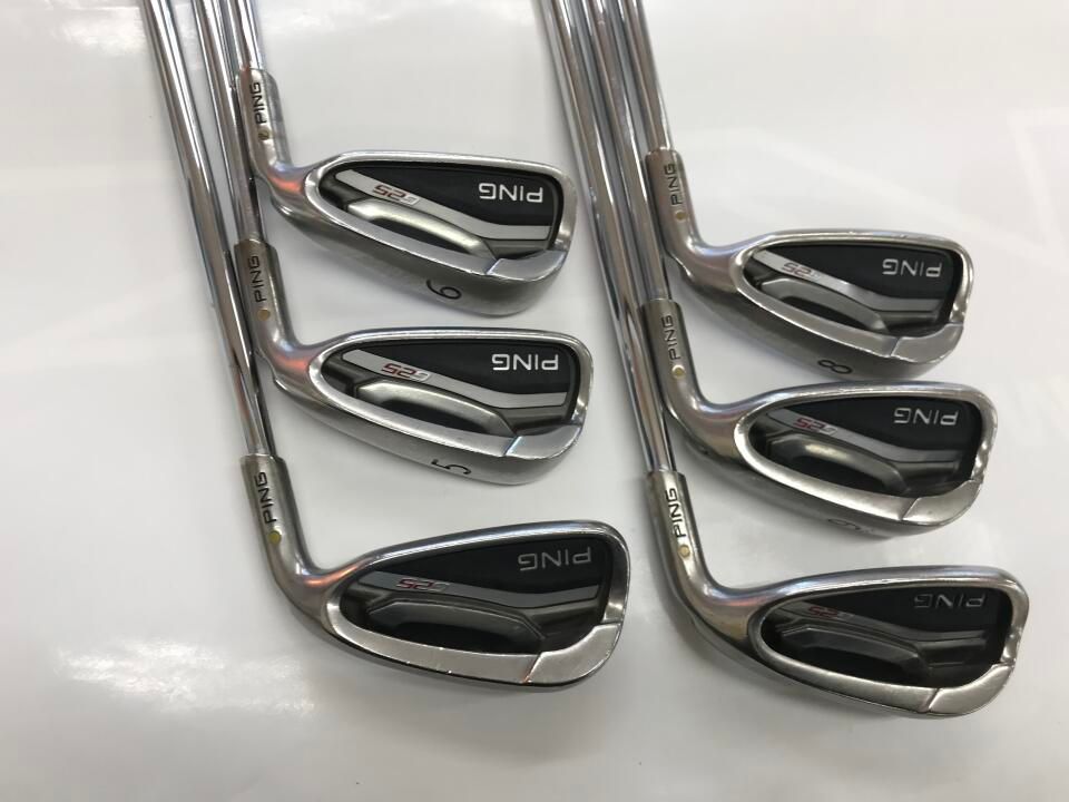 ピン G25 Dynamic Gold 105 S200フレックス アイアンセット 中古【最短