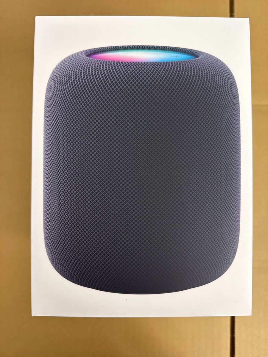 B-0594 箱に凹み有 Apple HomePod ホームポッド MDEW 4 J A 第2世代 ミッドナイト スピーカー