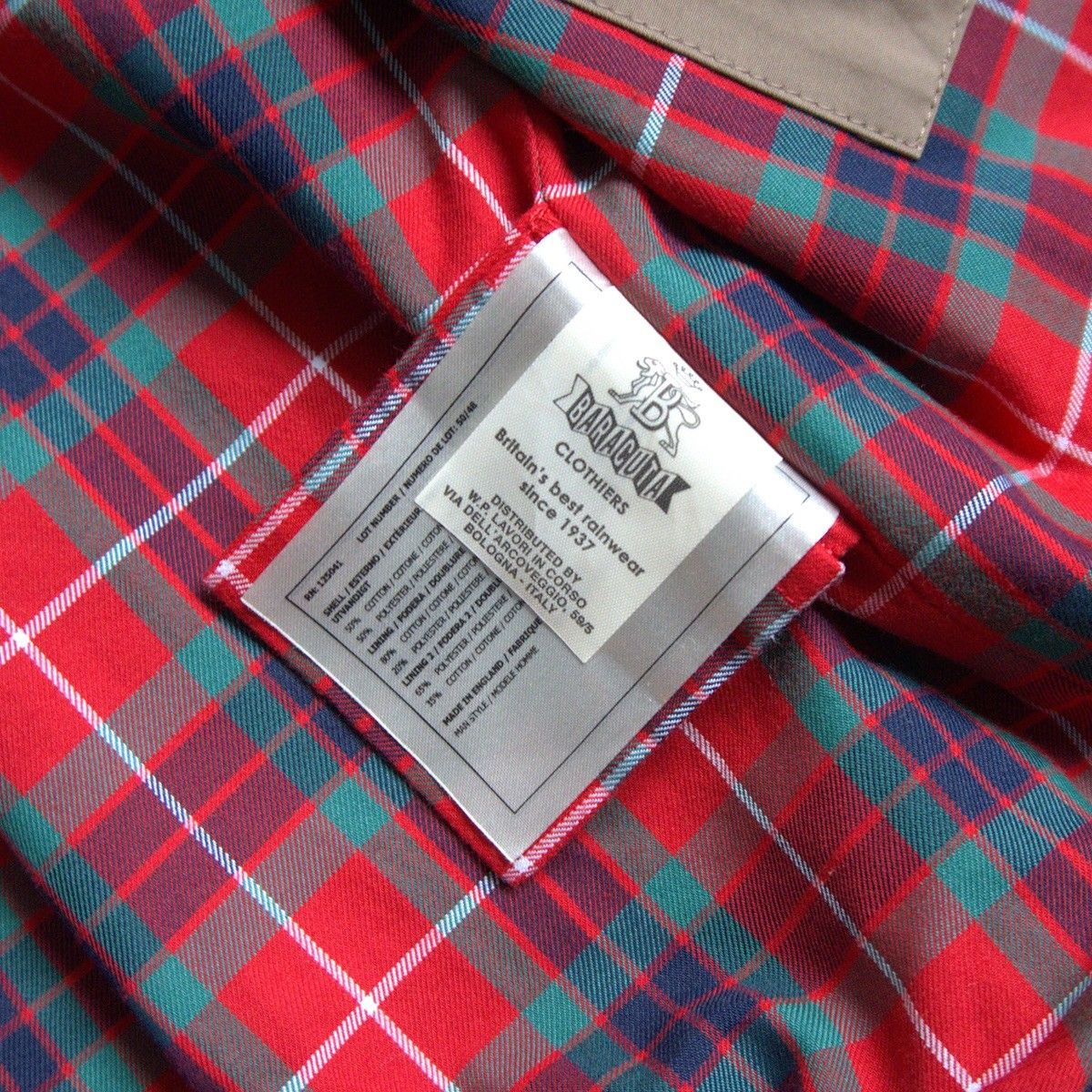 バラクータ ハリントン G9 スイングトップ タン　サイズ38 楽天市場】BARACUTA バラクータ メンズ G9 バラクータクロス