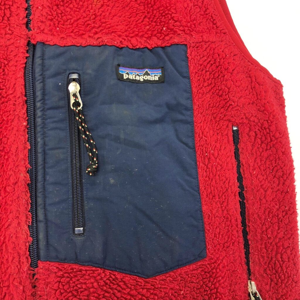 90年代 USA製 patagonia パタゴニア Retro-X レトロX フリースベスト