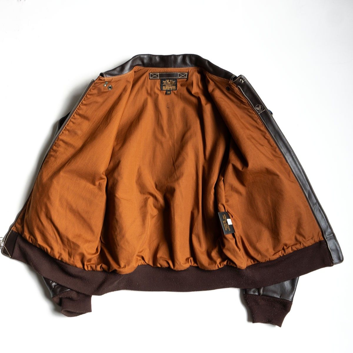 美品/ビッグサイズ】MORGAN PRODUCTIONS【A-2 レザー フライト