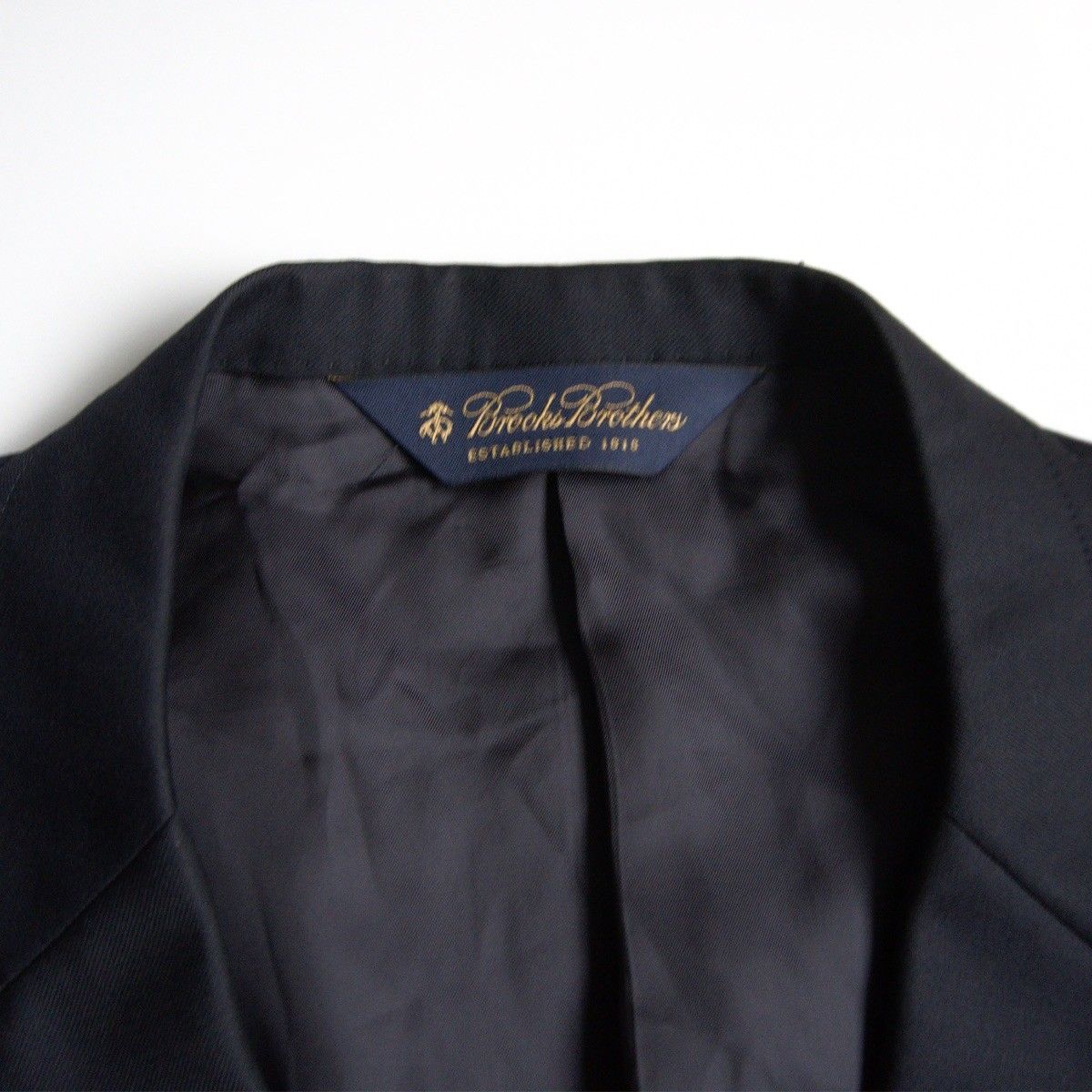 最高級品】BROOKS BROTHERS【テーラードジャケット /紺ブレ】42REG 金
