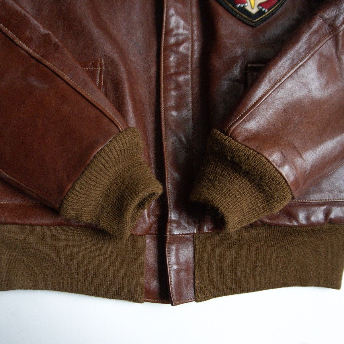 実名復刻/ビッグサイズ】BUZZ RICKSON'S【ROUGH WEAR/A-2 ホースハイド