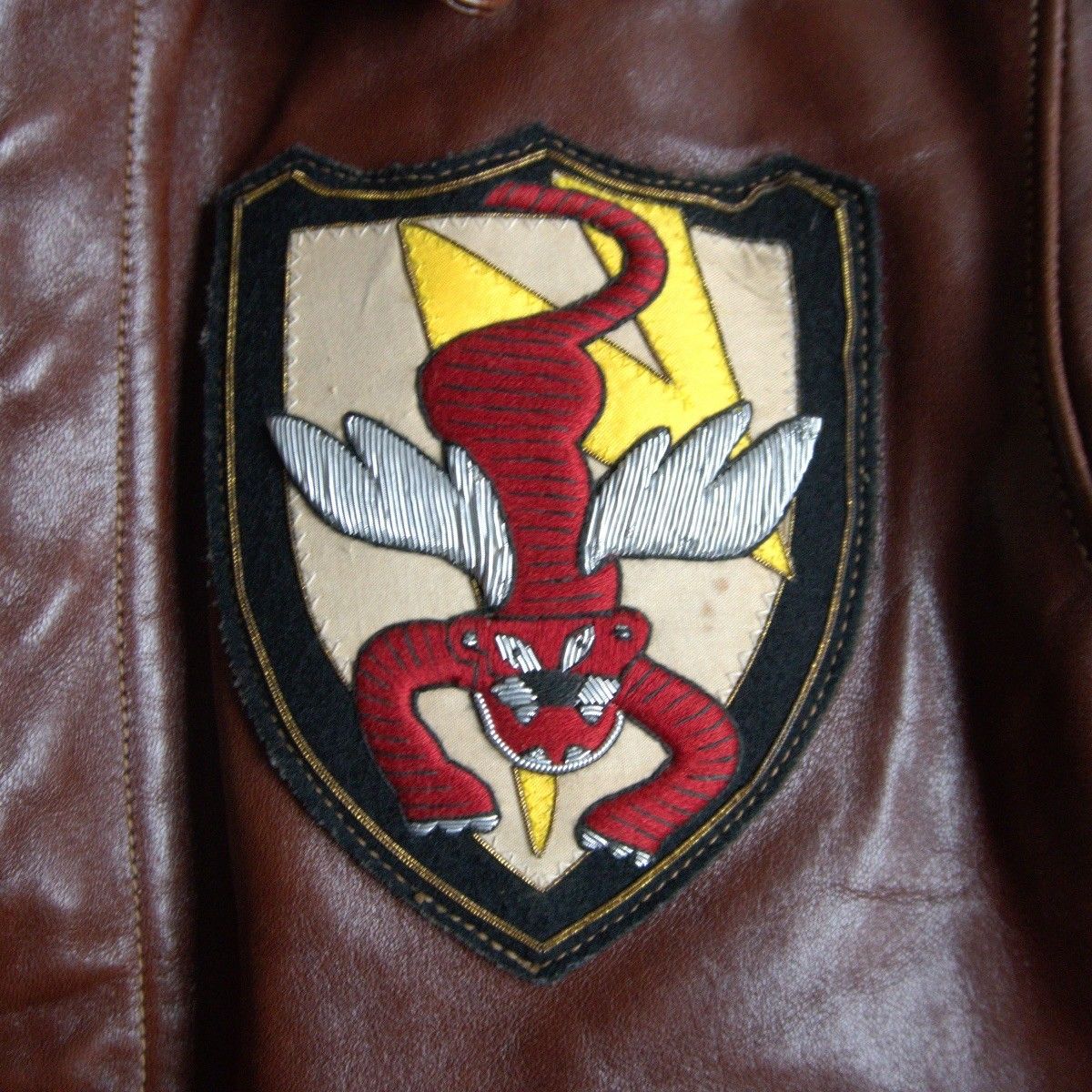 バズリクソンズ B-2 レザー フライトジャケット ホースハイド 42 実名復刻/ビッグサイズ】BUZZ RICKSON'S【ROUGH WEAR/A-2 ホースハイド