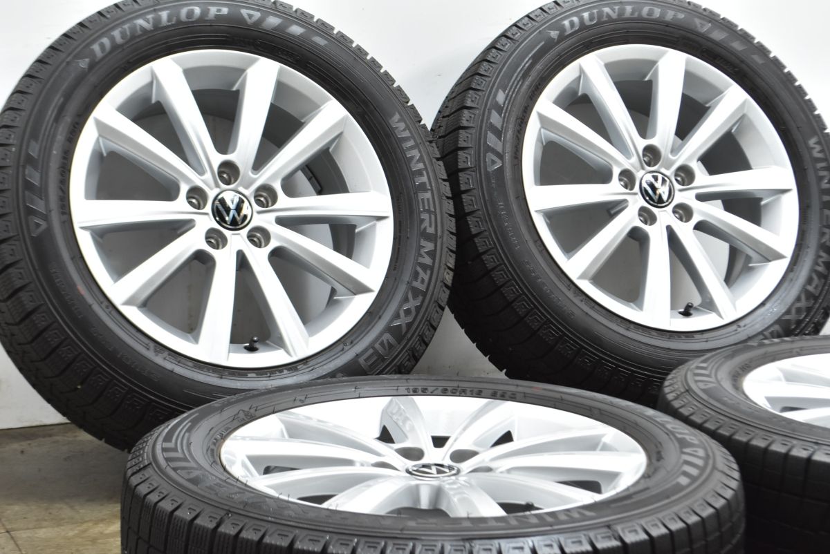 バリ溝 WM 03付 VW T Cross 16 in 6 J 35 PCD 100 2025 製製 ダンロップ 195 60 R BORBET製 品番 メラーノ