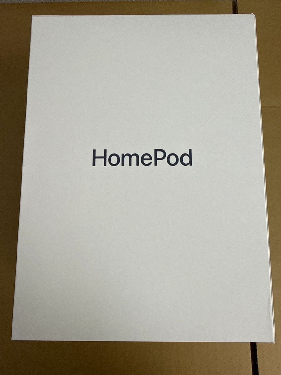 B 0599 Apple HomePod ホームポッド MDEW 4 J A 第2世代 ミッドナイト スピーカー