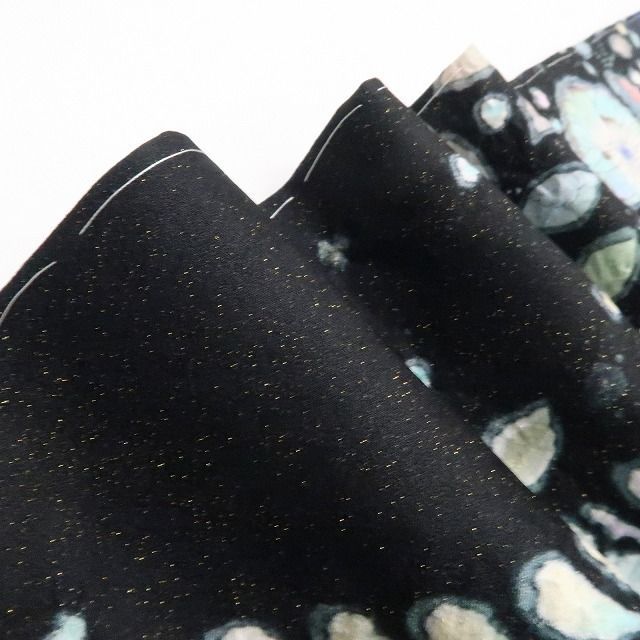 ❁tomihisa❁ 翠山工房 桐屋の辻ヶ花 絞り 金通し 着物 正絹 仕付け糸付 成人式 一挙手一投足を羽ばたかせる本格派 振袖 7395