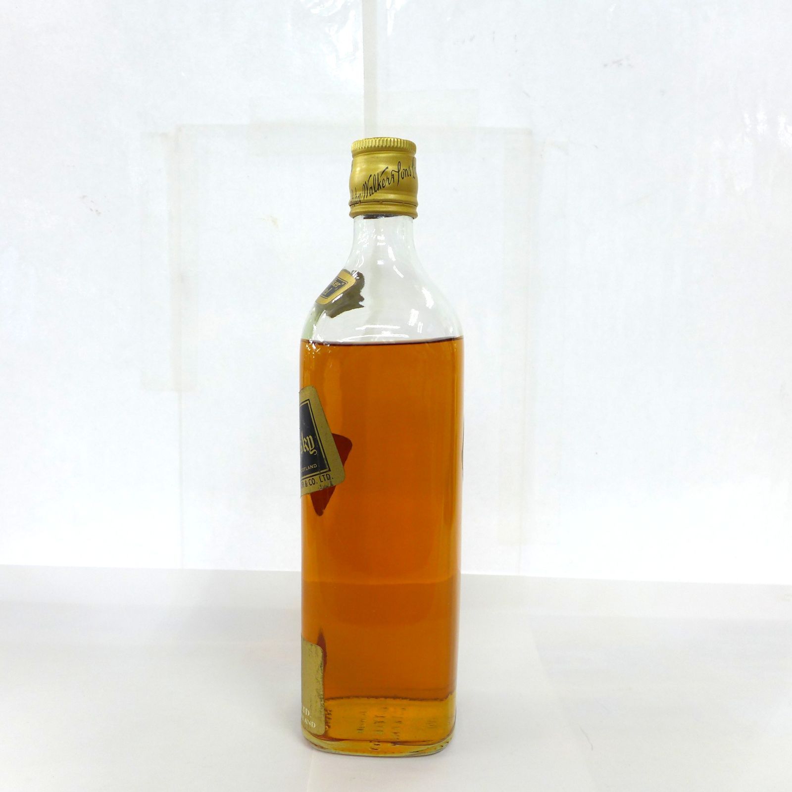 ジョニーウォーカー ブラックラベル旧ボトル 760ml 金キャップ - メルカリ