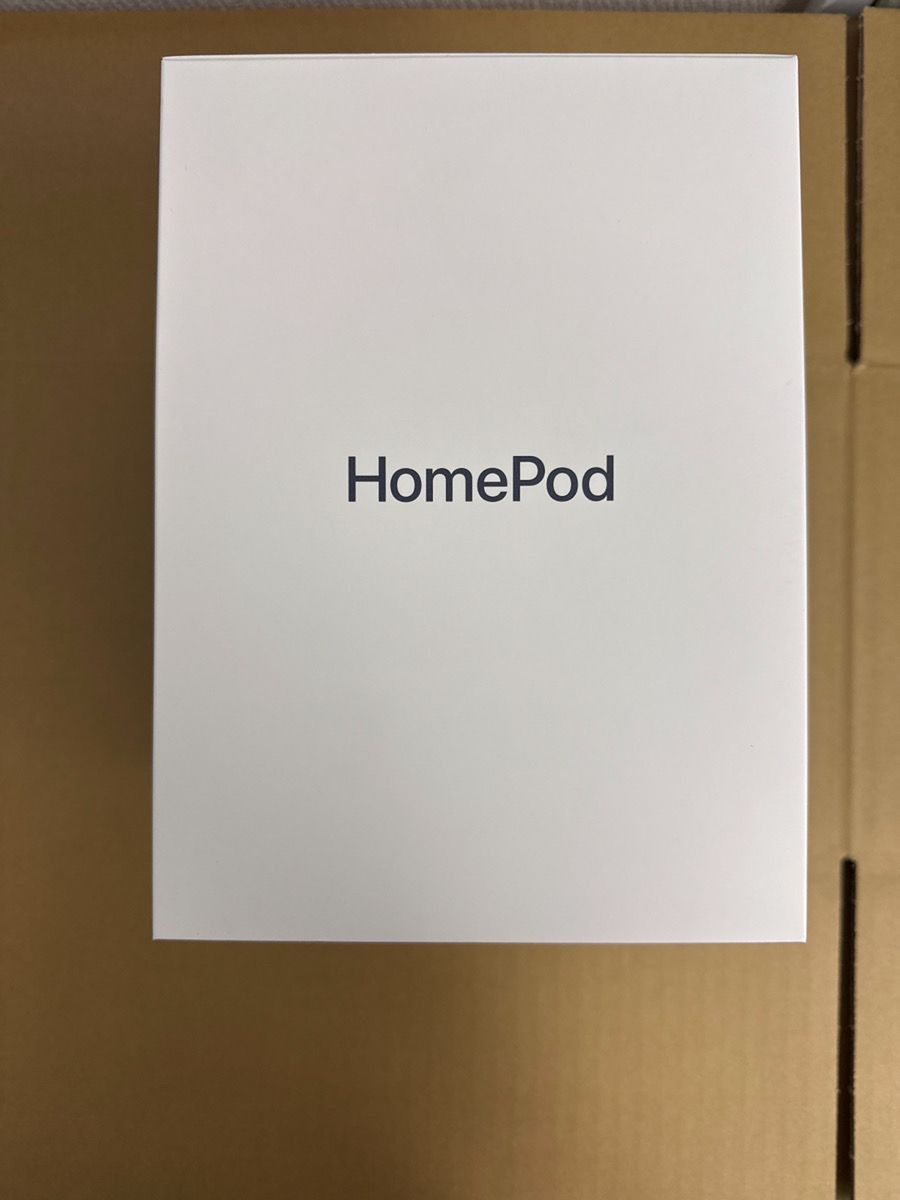 B 0601 Apple HomePod ホームポッド MDEW 4 J A 第2世代 ミッドナイト スピーカー