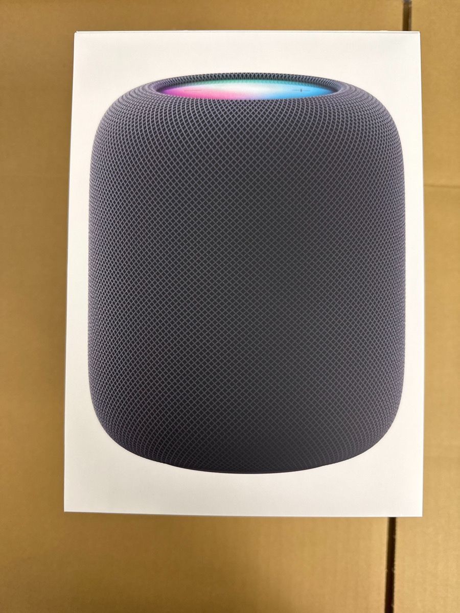 B 0601 Apple HomePod ホームポッド MDEW 4 J A 第2世代 ミッドナイト スピーカー