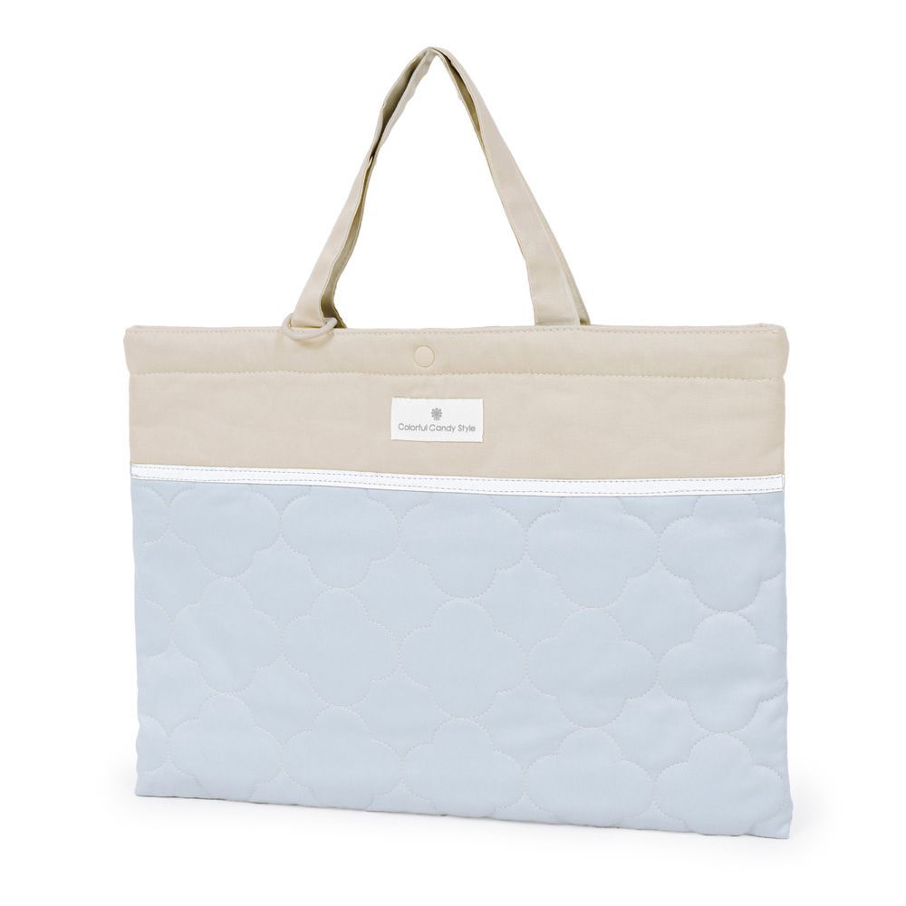 COLORFUL CANDY STYLE 入園入学セット キルティング くすみ無地 くすみライトブルー