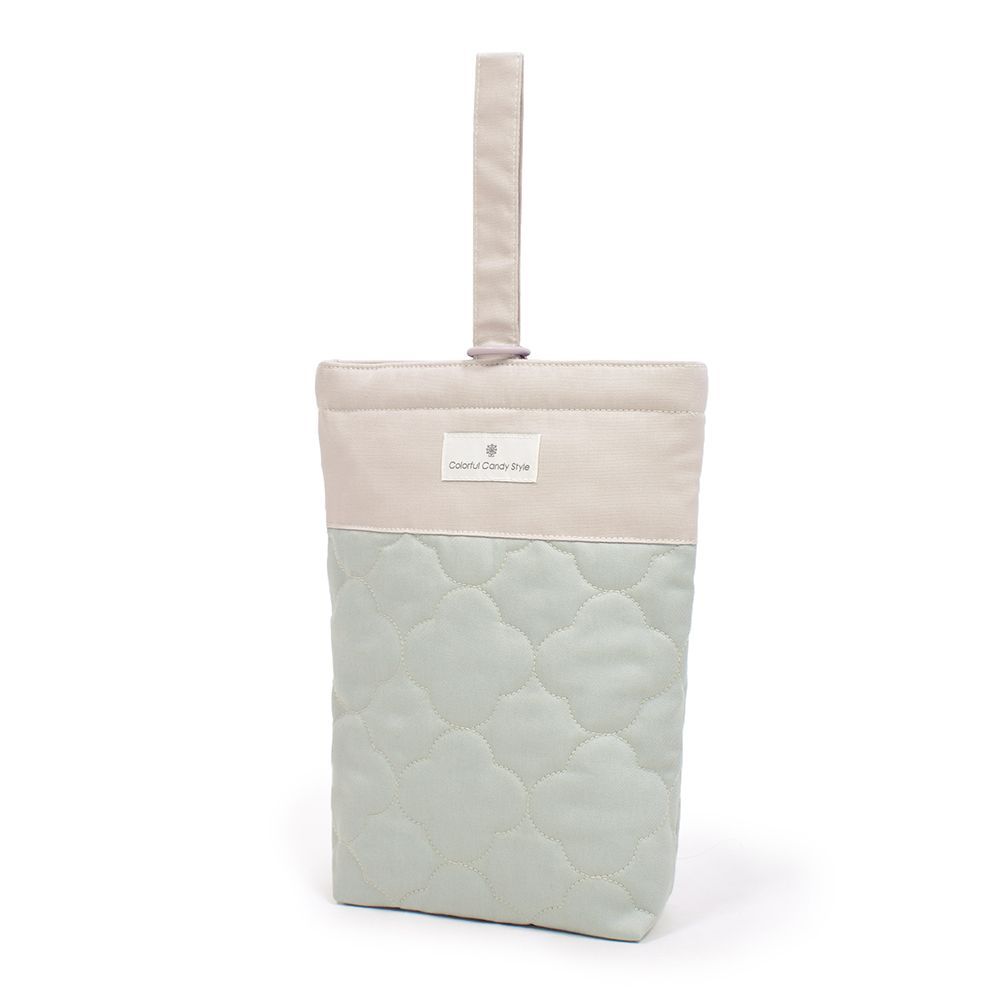  COLORFUL CANDY STYLE 入園入学セット キルティング くすみ無地 くすみミントグリーン 手提げ袋 保育園 幼稚園 スクール