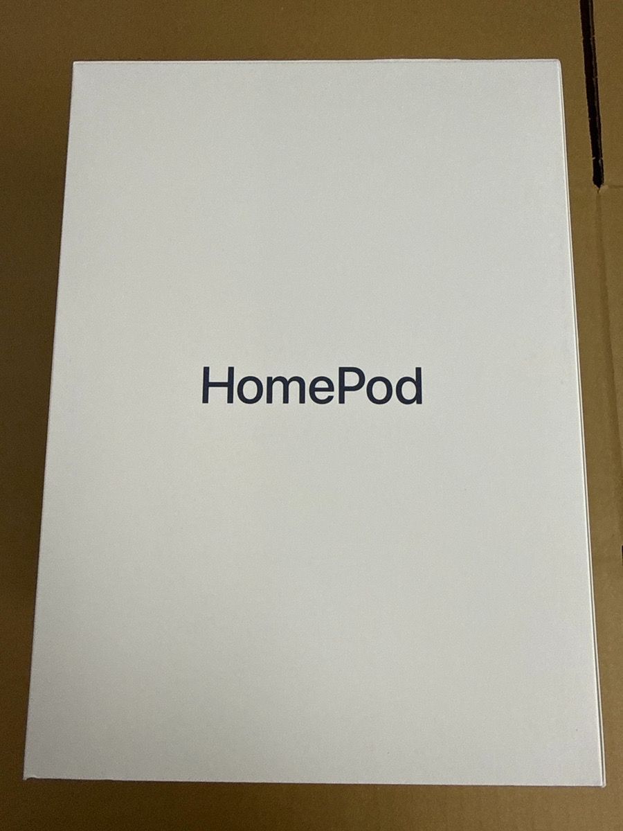 B 0611 Apple HomePod ホームポッド MDEW 4 J A 第2世代 ミッドナイト スピーカー