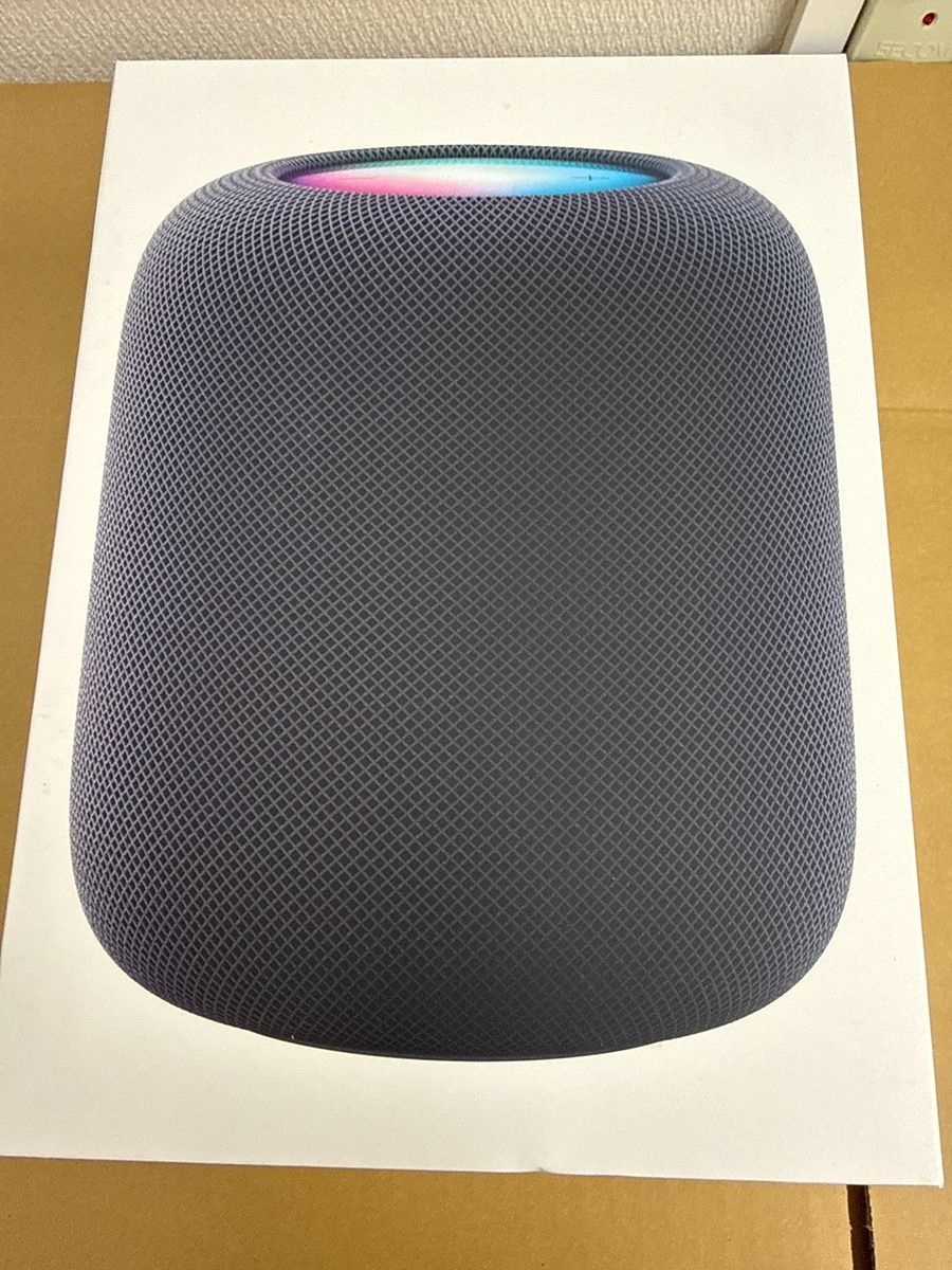 B 0611 Apple HomePod ホームポッド MDEW 4 J A 第2世代 ミッドナイト スピーカー