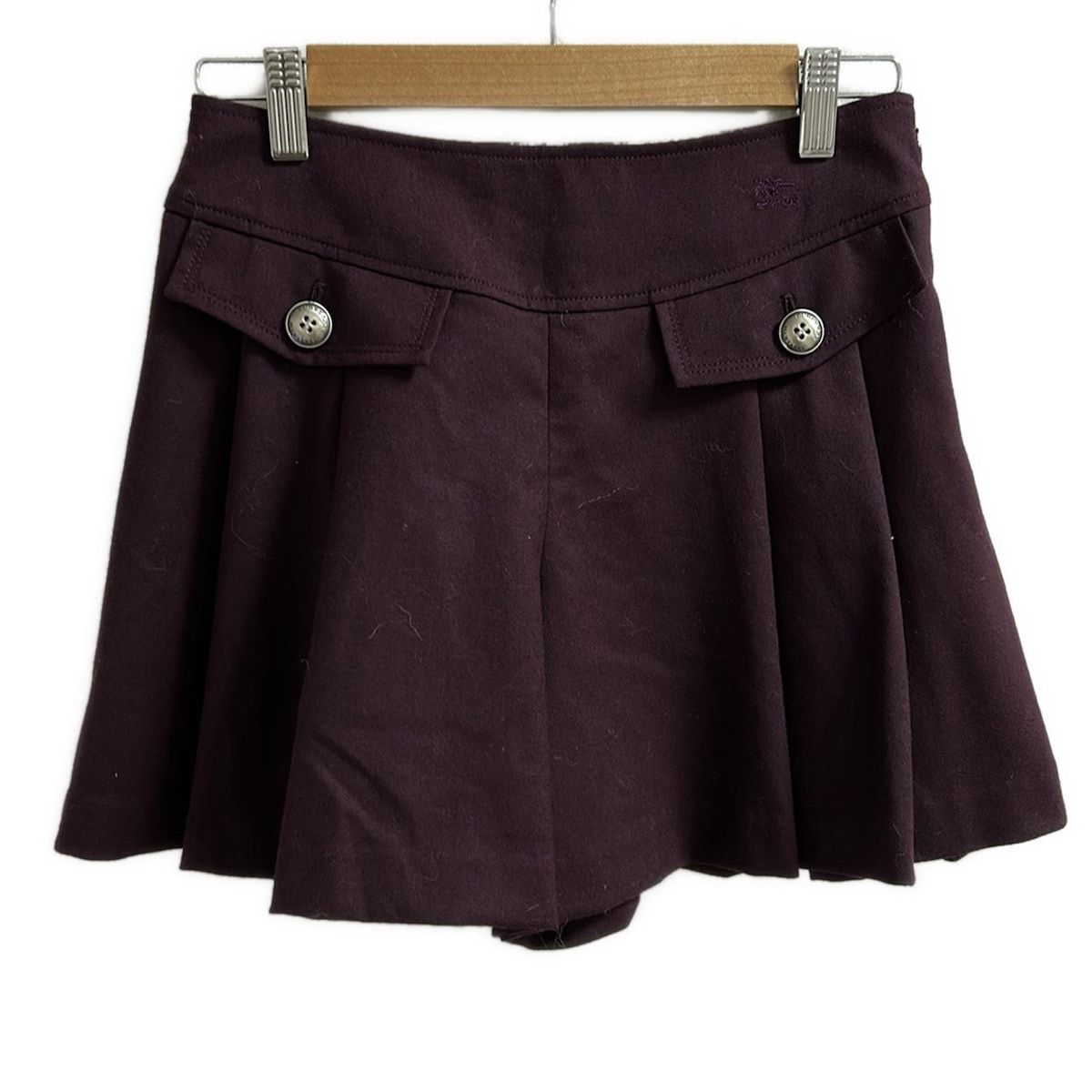 Burberry Blue Label バーバリーブルーレーベル ショートパンツ サイズ38 M レディース - ダークパープル