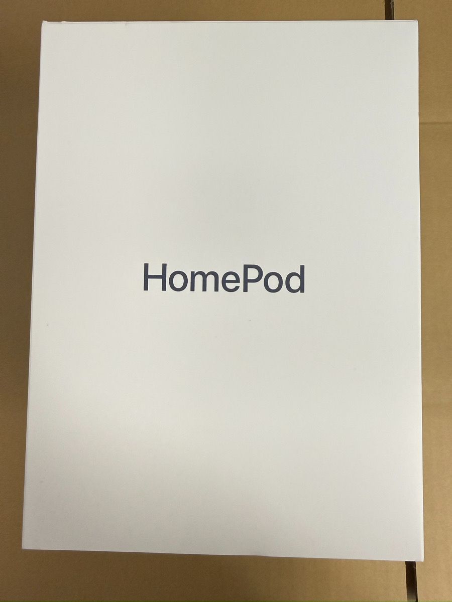 B 0635 Apple HomePod ホームポッド MDEW 4 J A 第2世代 ミッドナイト スピーカー