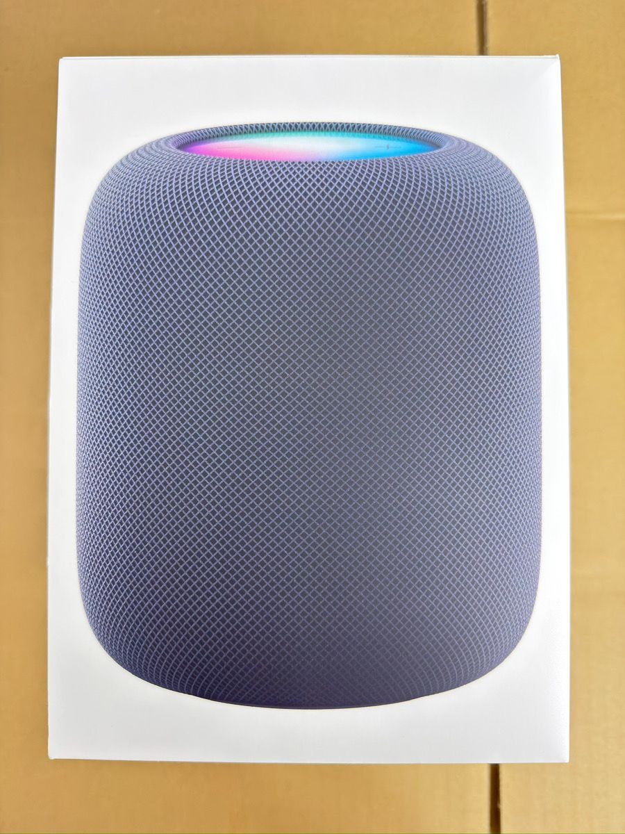 B-0635 Apple HomePod ホームポッド MDEW 4 J A 第2世代 ミッドナイト スピーカー