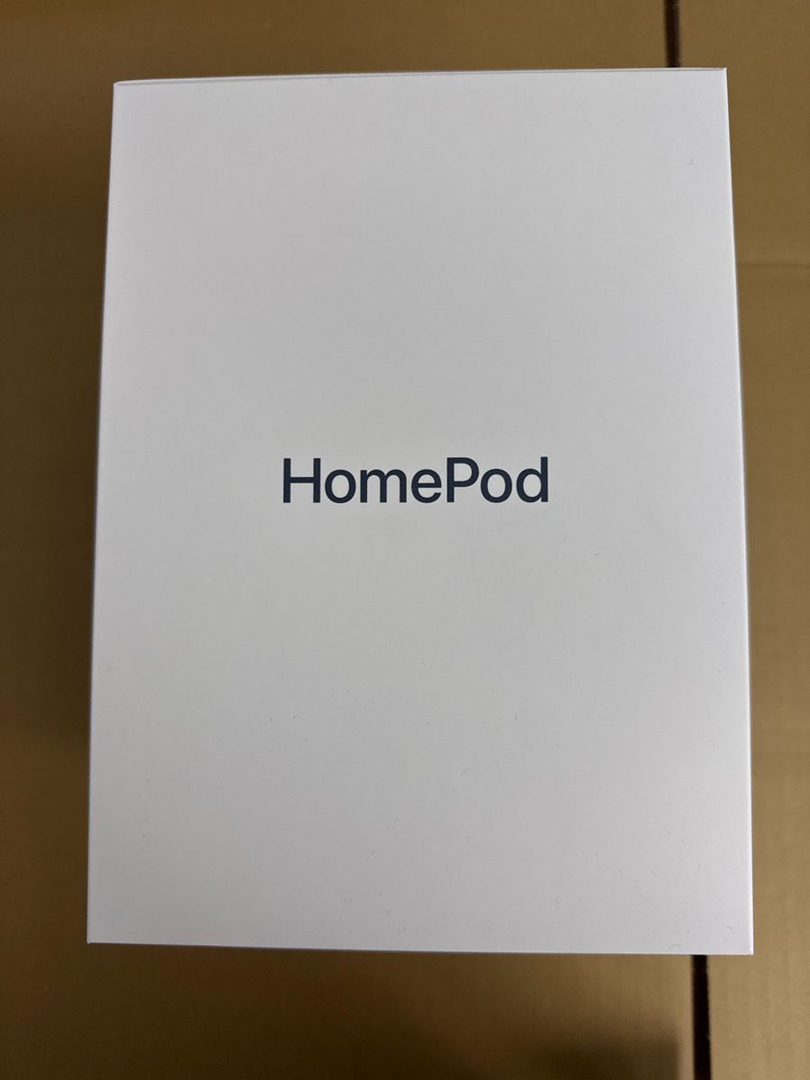 B 0668 Apple HomePod ホームポッド MDEW 4 J A 第2世代 ミッドナイト スピーカー
