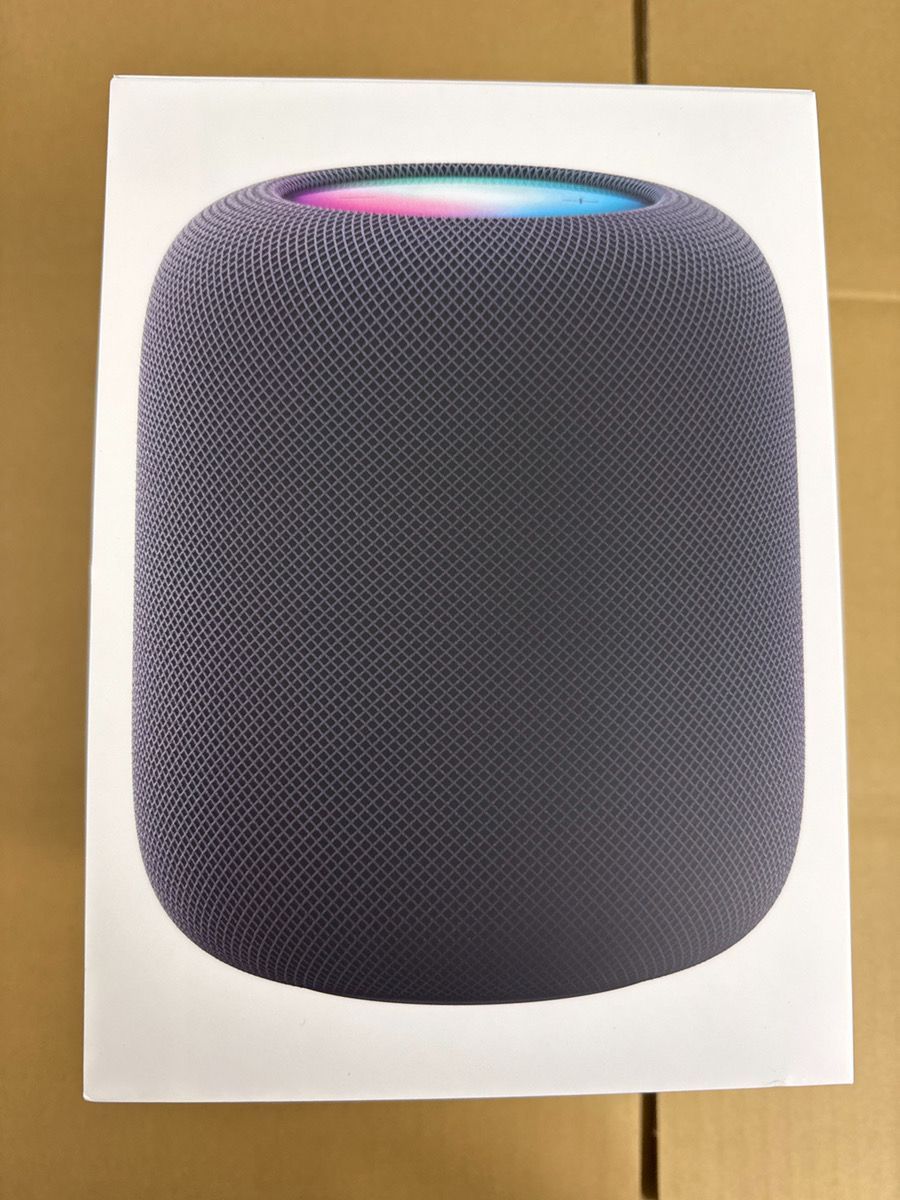 B-0668 Apple HomePod ホームポッド MDEW 4 J A 第2世代 ミッドナイト スピーカー