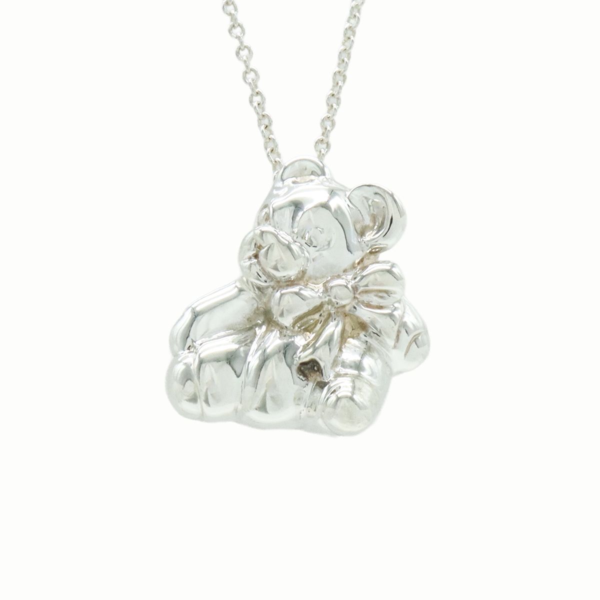 TIFFANY&Co. ティファニー エルサ ペレッティ テディベア ネックレス 