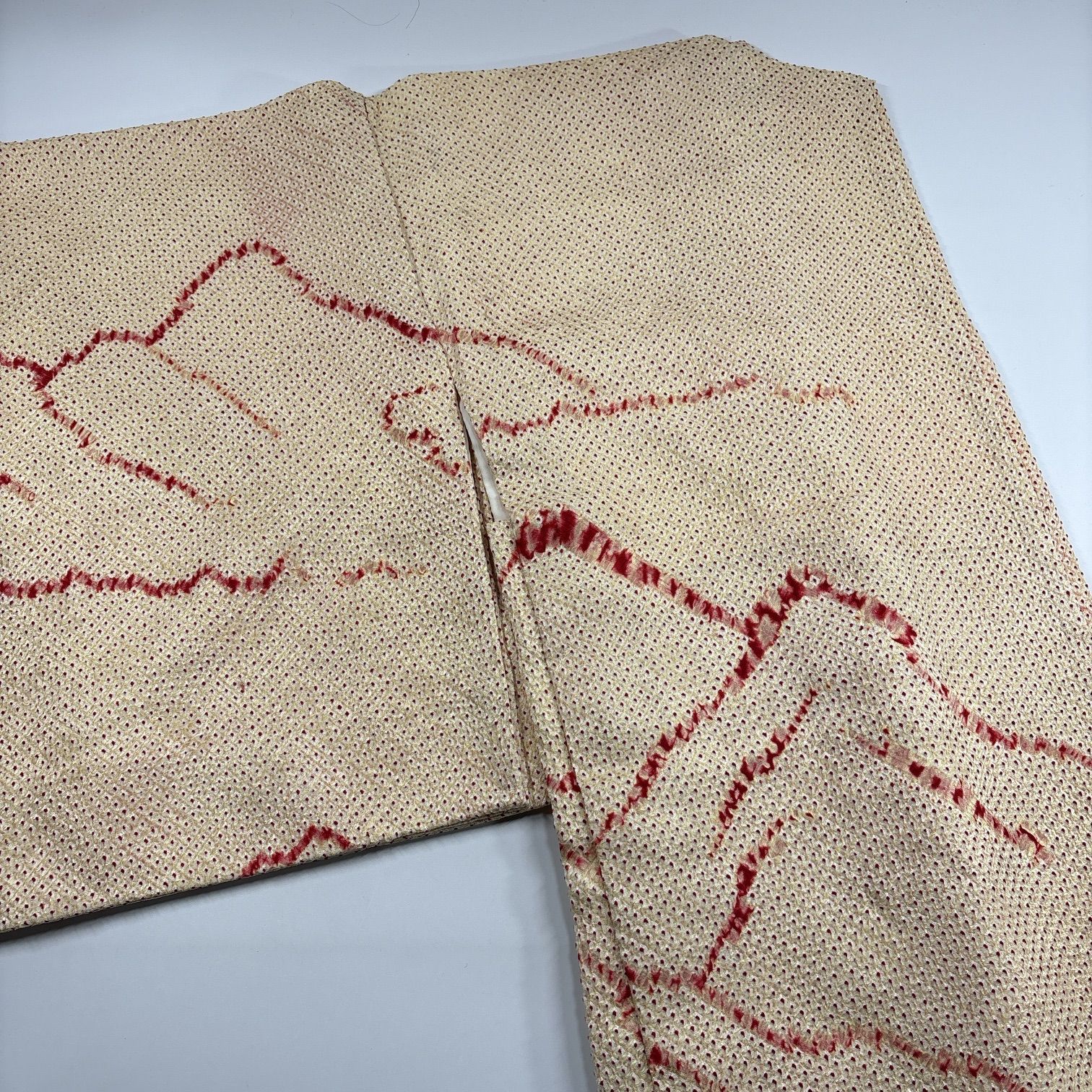 絞り 6枚 正絹 羽織まとめ売り 同梱購入歓迎 リメイク用 着付け練習用