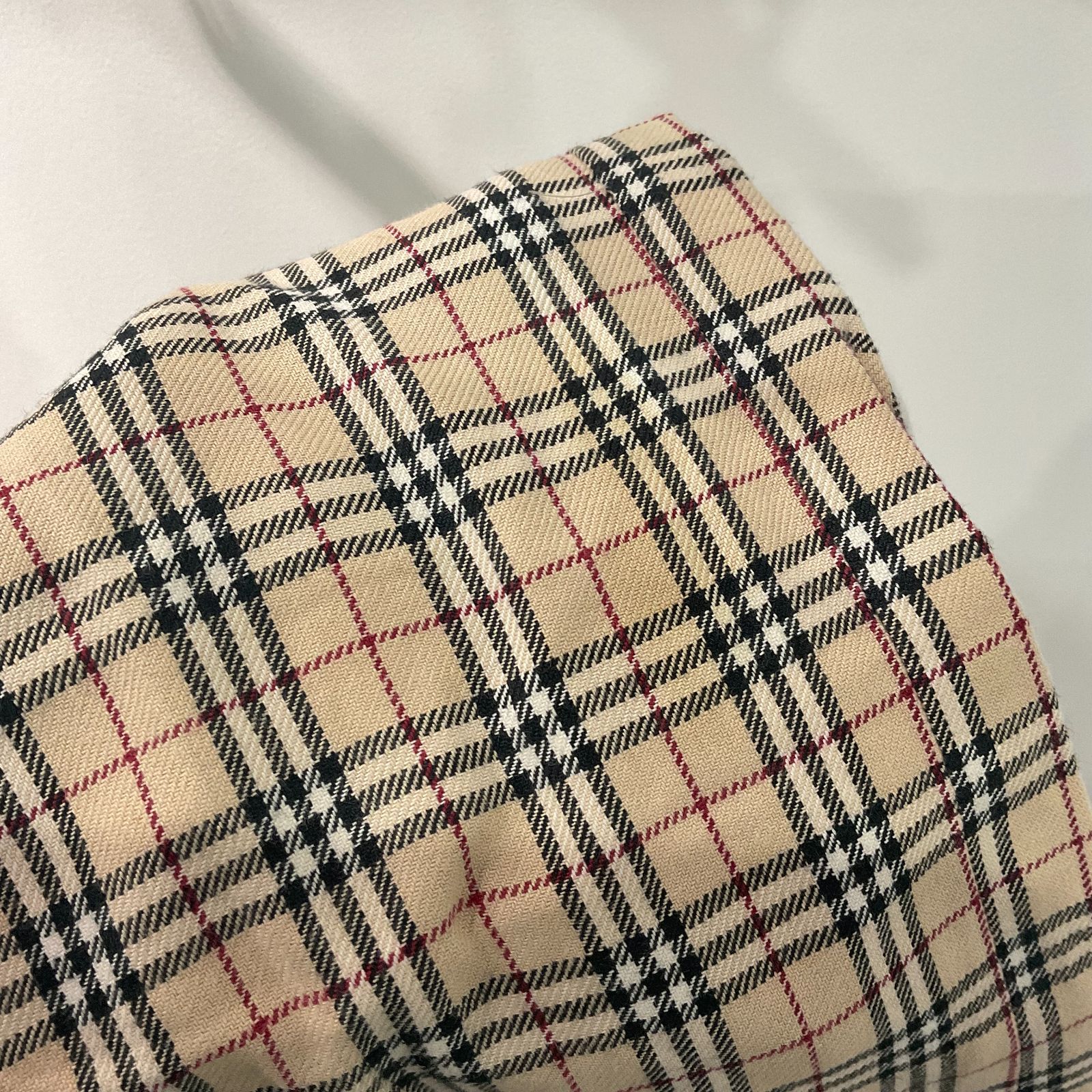 バーバリーブルーレーベル パンツ ノバチェック 36サイズ B25113607